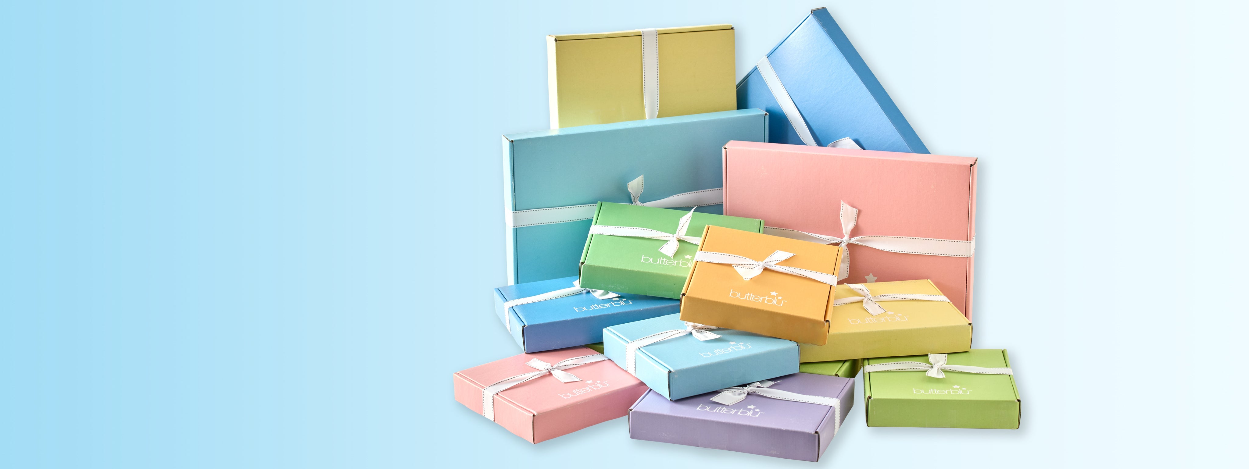 Organic baby gift sets from Butterblu — GOTS-certified cotton baby shower and newborn gift bundles