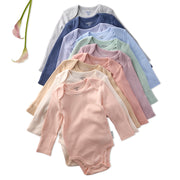 10-Pack Long Sleeve Bodysuit Onesie Sorbet Frost Rainbow