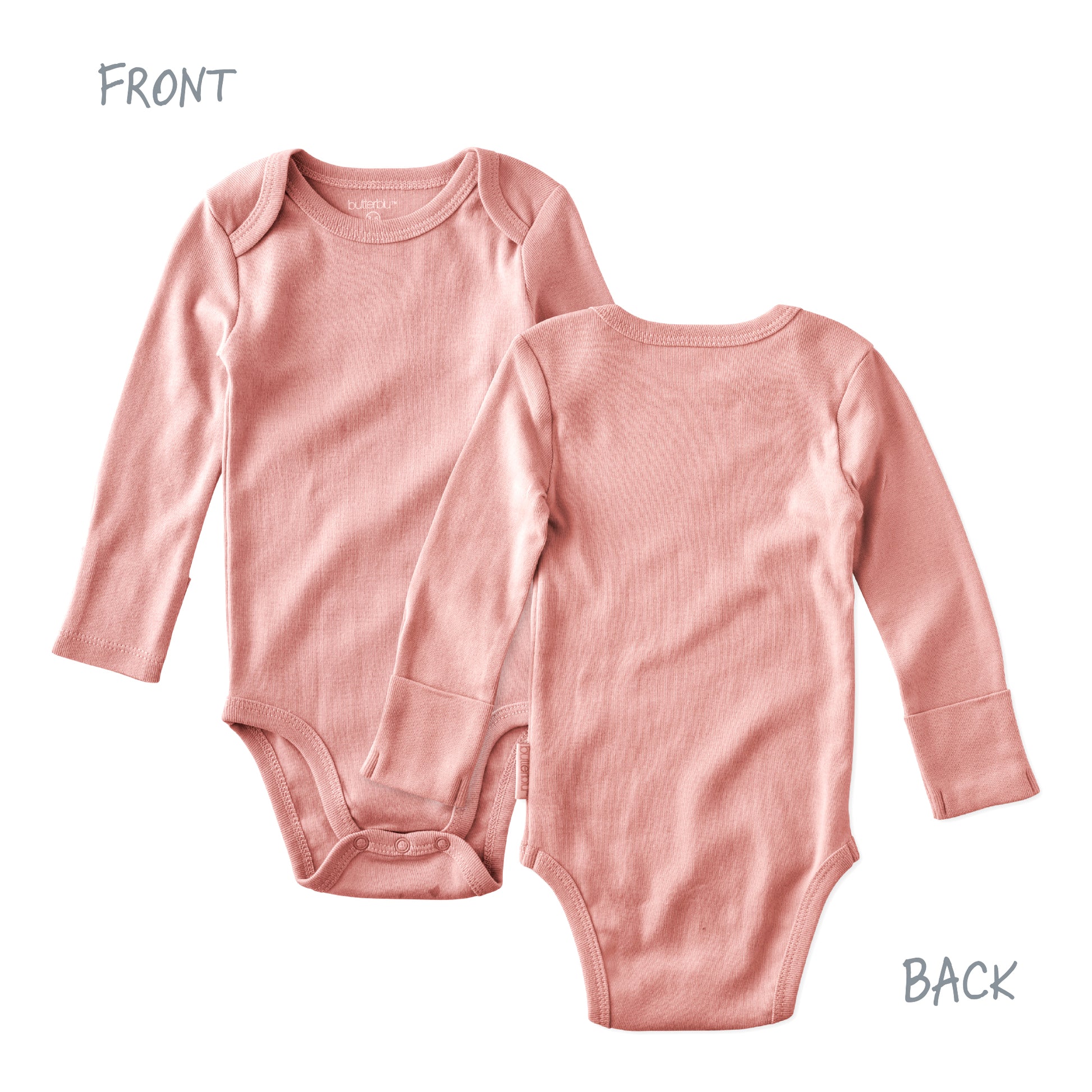 BLAKE 10-Pack Long Sleeve Bodysuit  Sunset Haze Rainbow