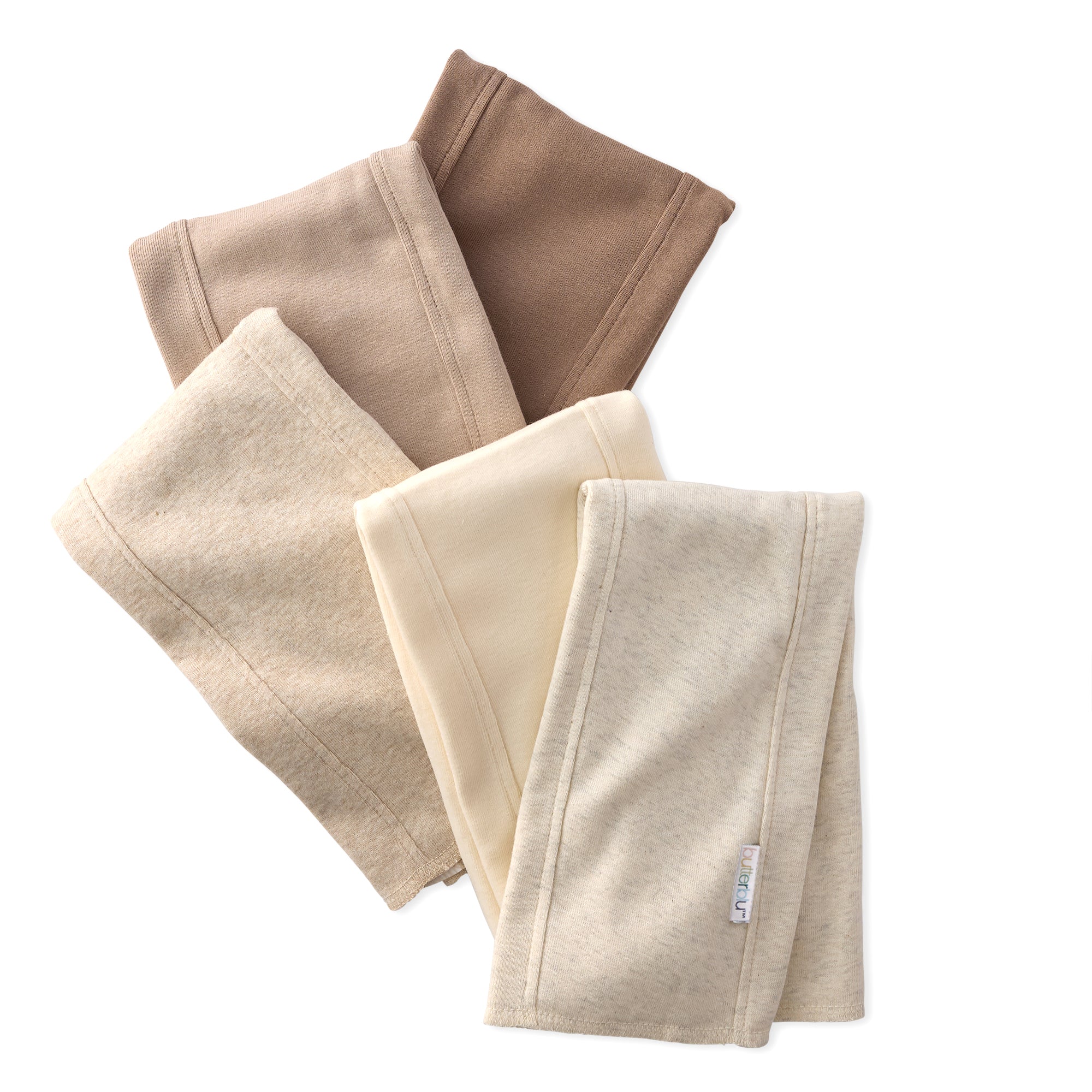 BAILEY 5-Pack BAILEY Burp Cloths