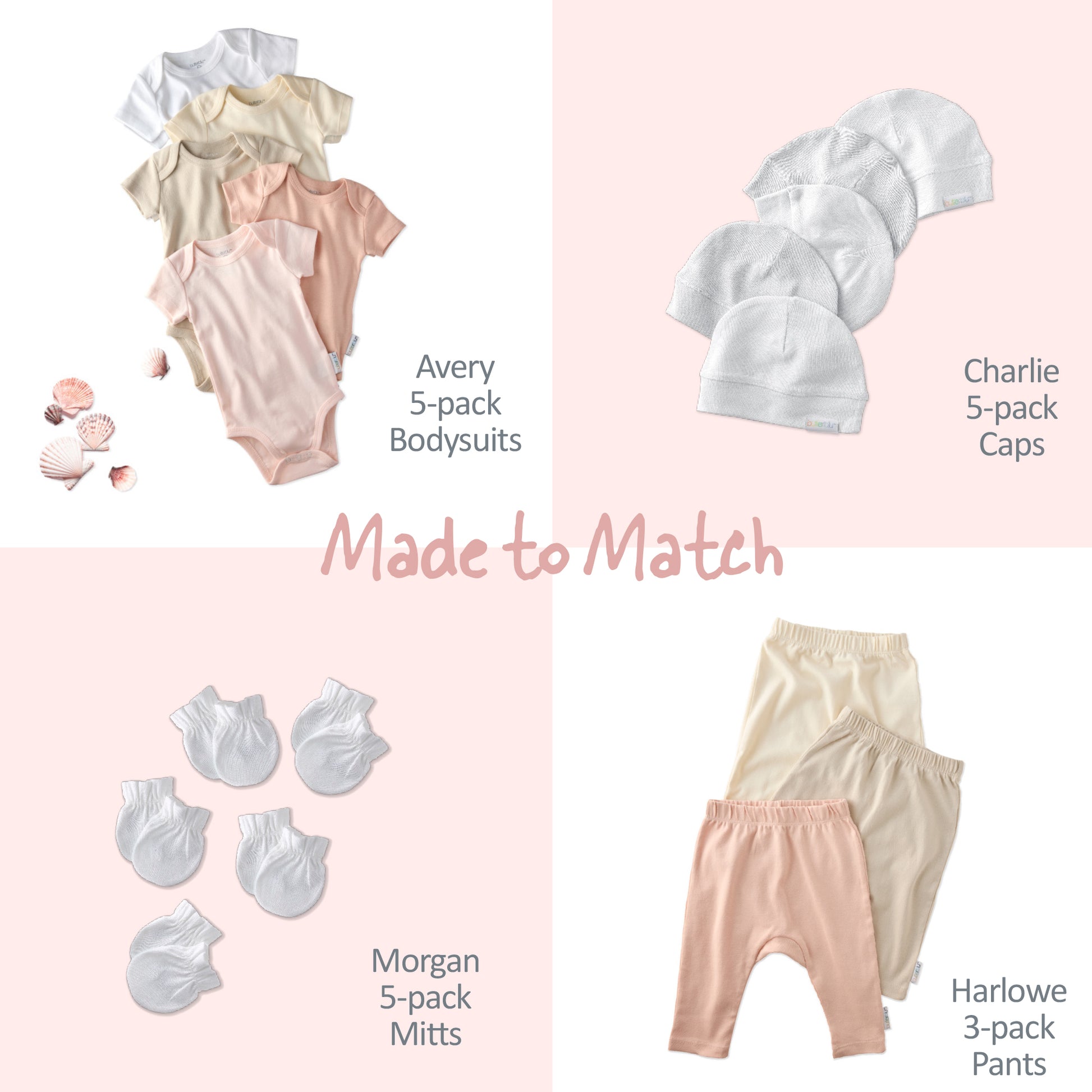 Made to match collage in Pink Sunrise