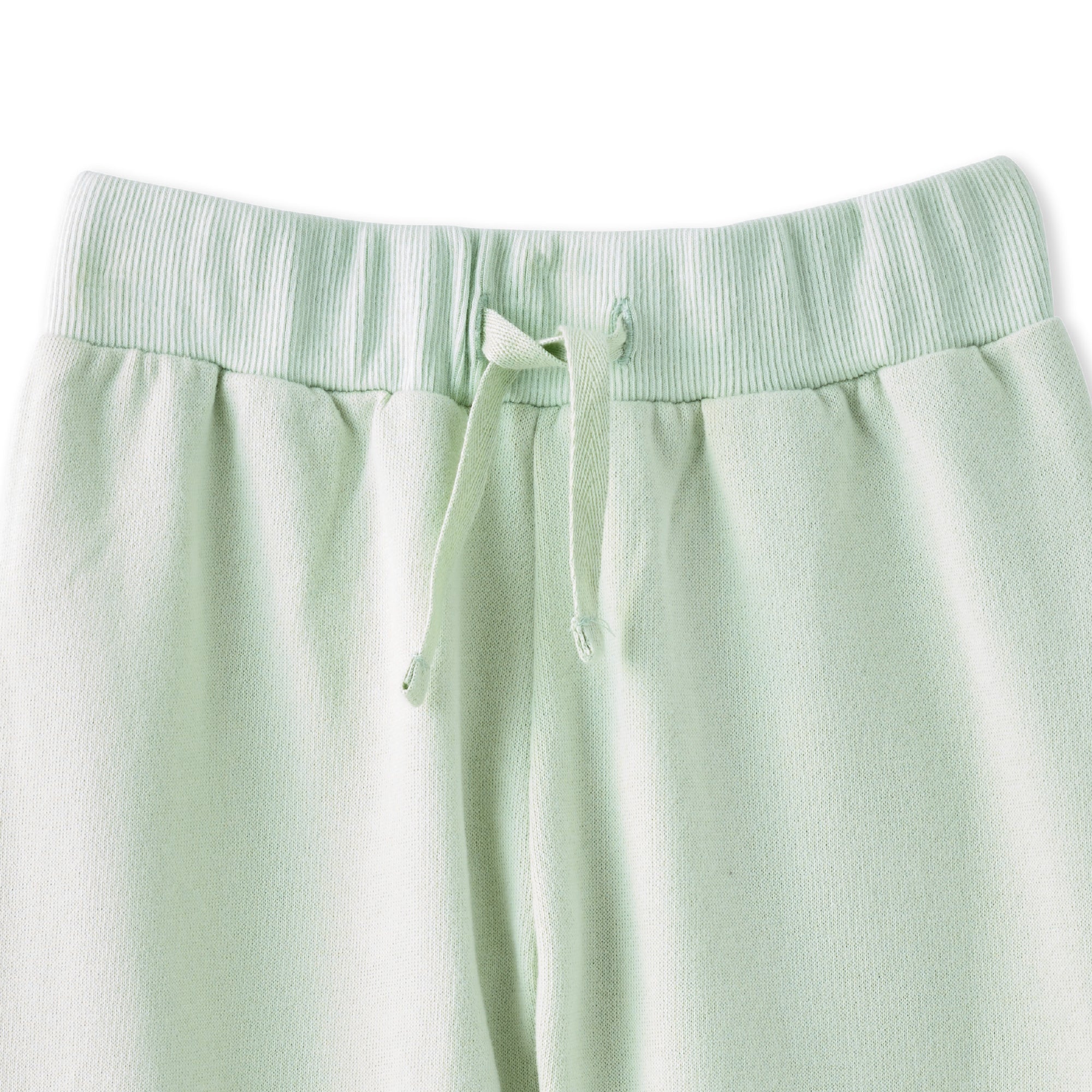 Close up of Cari draw string on pants