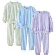 3-Piece Sweat Set in Haze on a white background