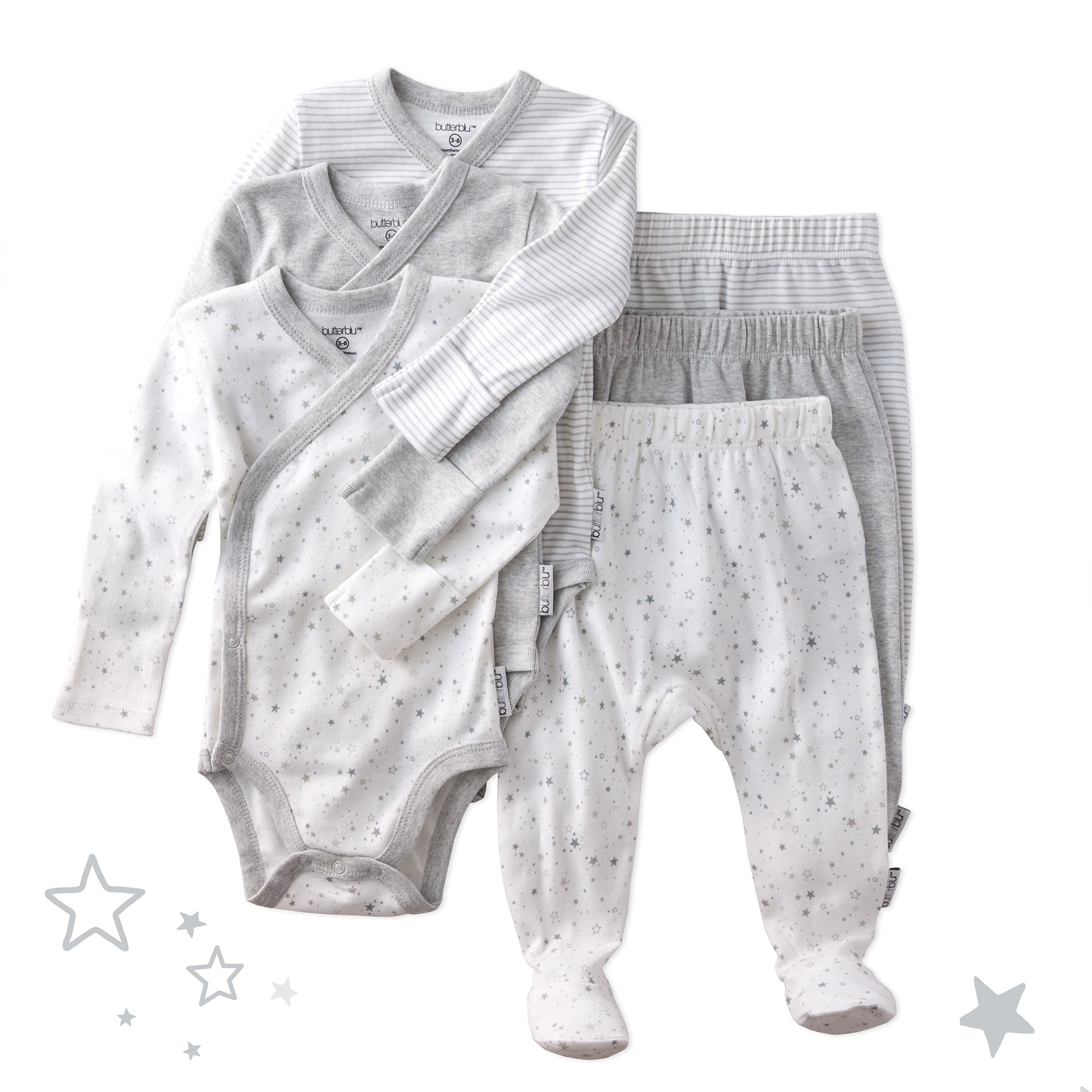 FALLON 3-Pack Footed Pants