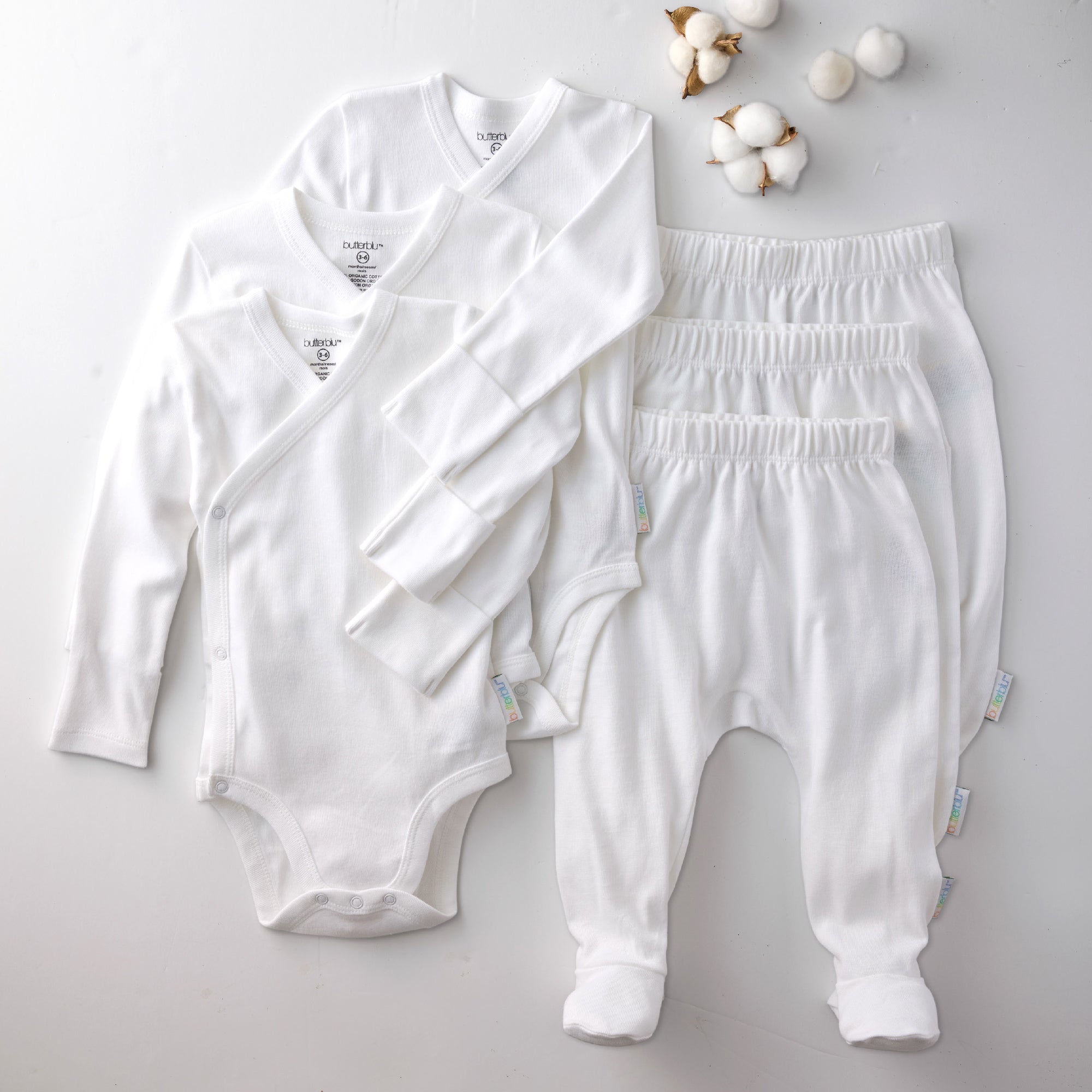 FALLON 3-Pack Footed Pants