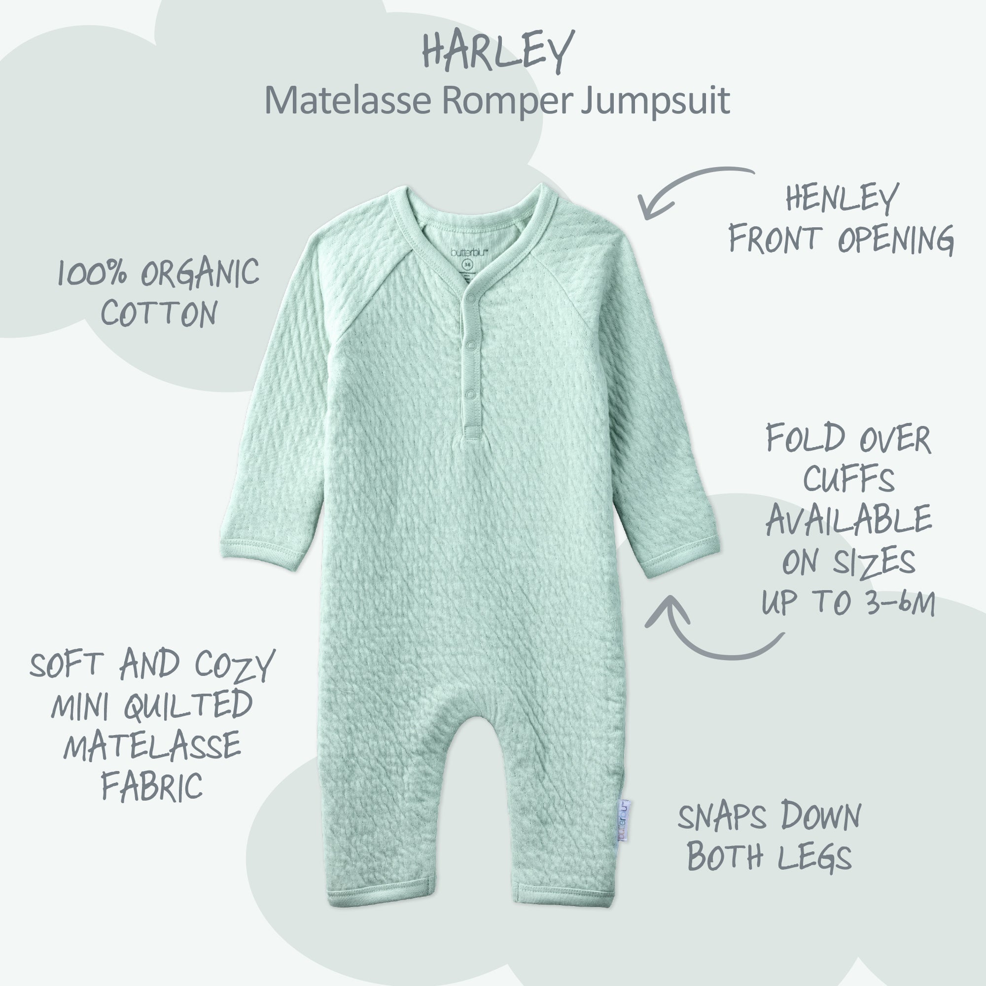 HARLEY Matelasse Romper Jumpsuit