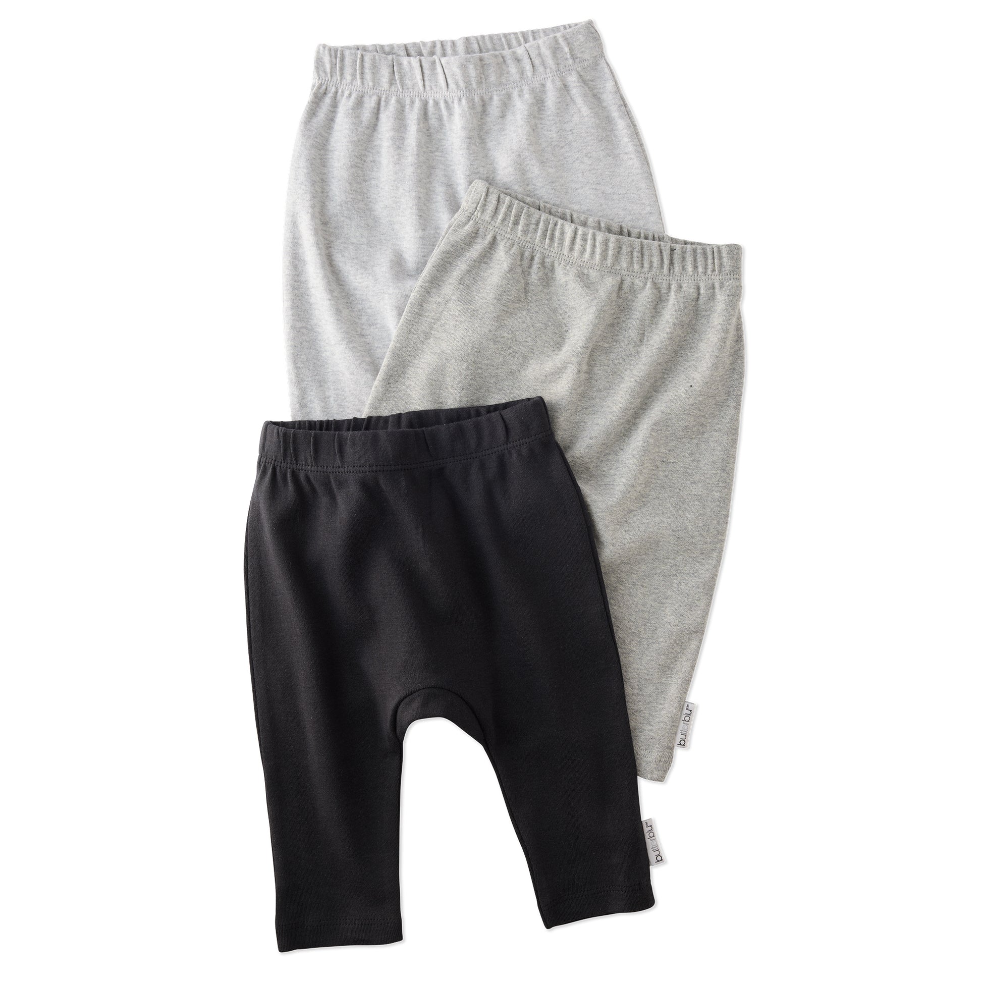 Layout of harem pants in Stone on a white background
