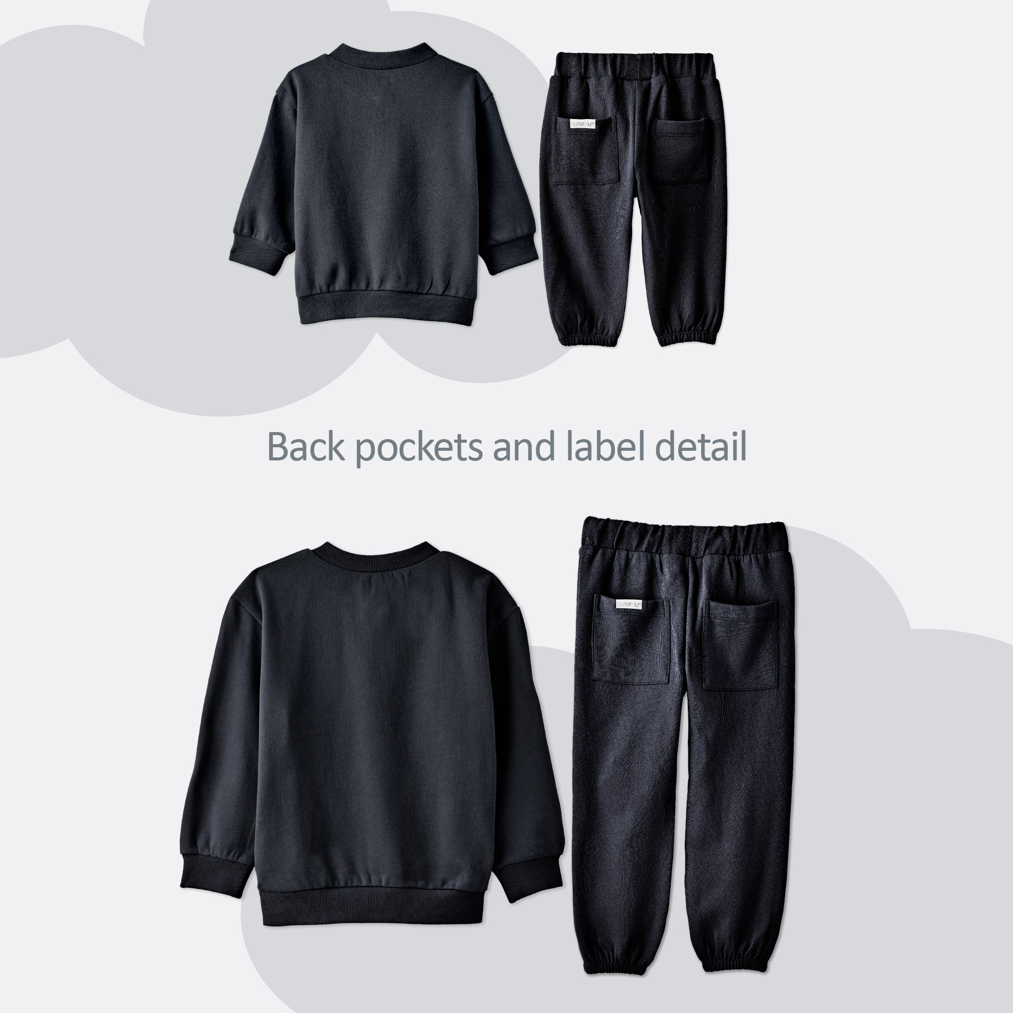 JERRY 6-Piece Henley Sweatsuit