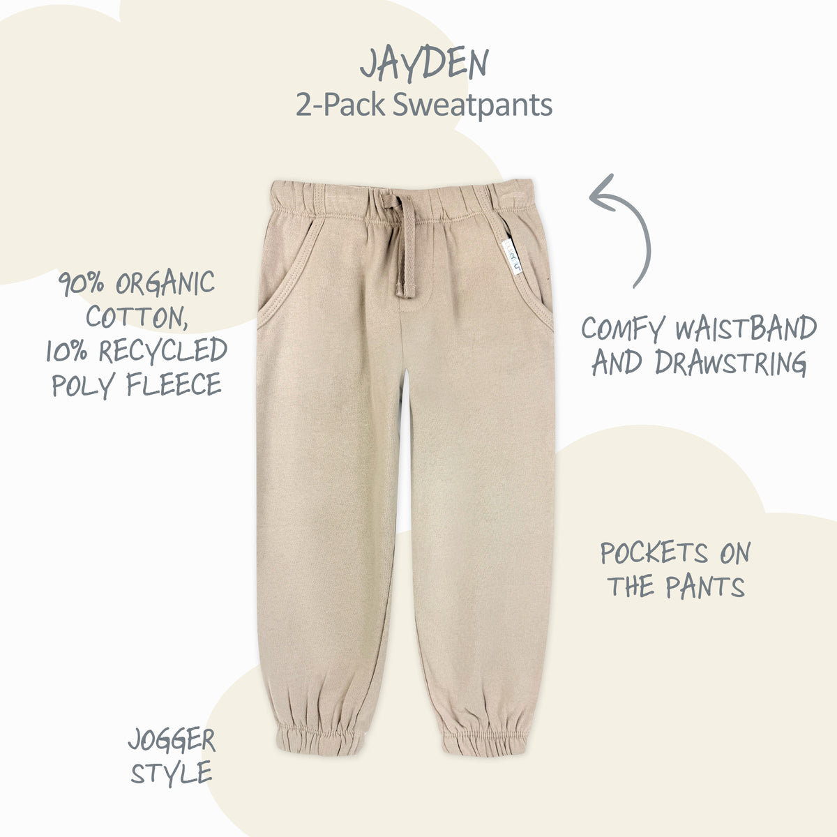 JAYDEN 2-Pack Sweatpants