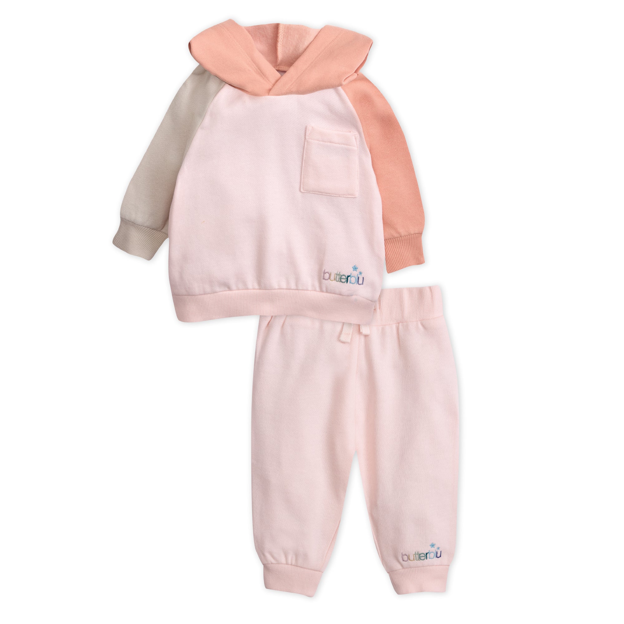 PATCH Colorblock Hoodie and Jogger Set