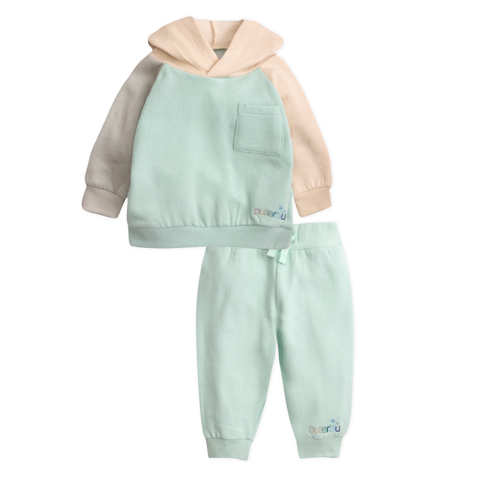 PATCH Colorblock Hoodie and Jogger Set