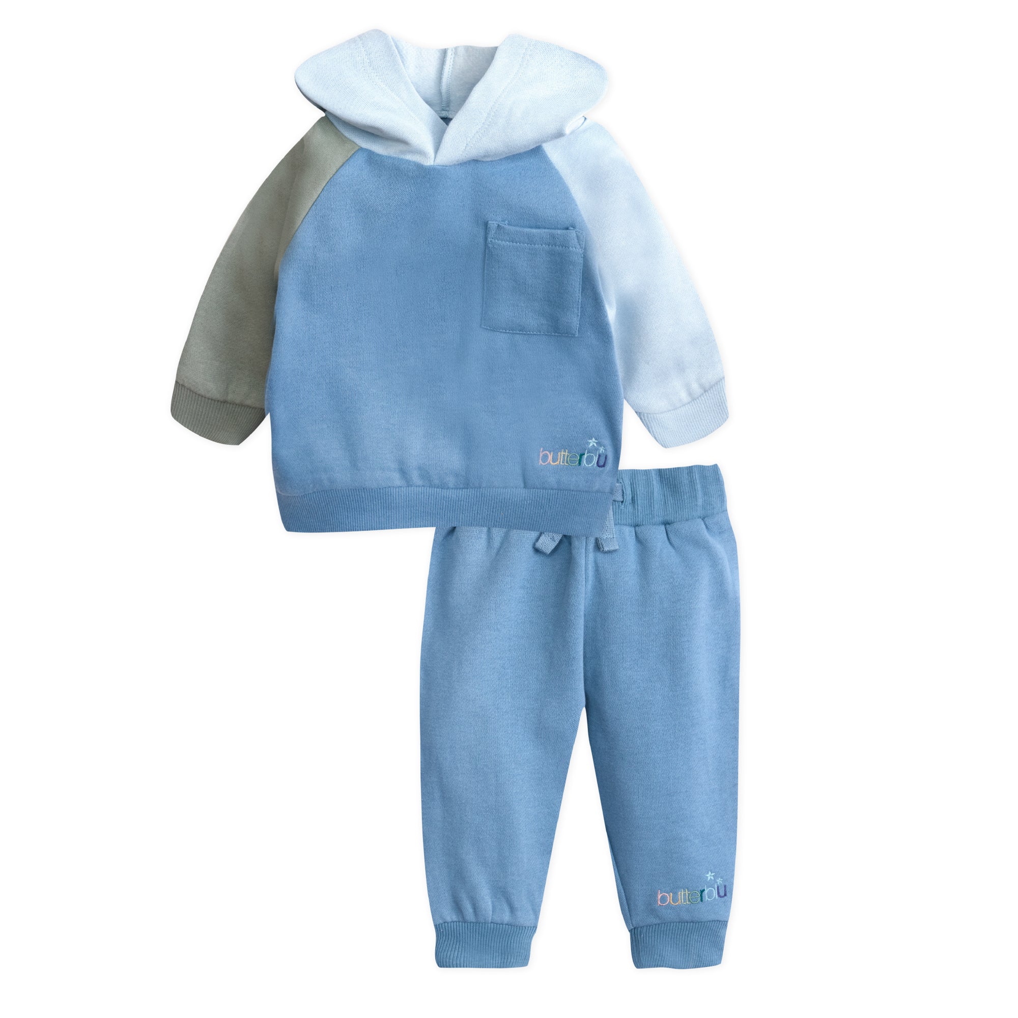 PATCH Colorblock Hoodie and Jogger Set