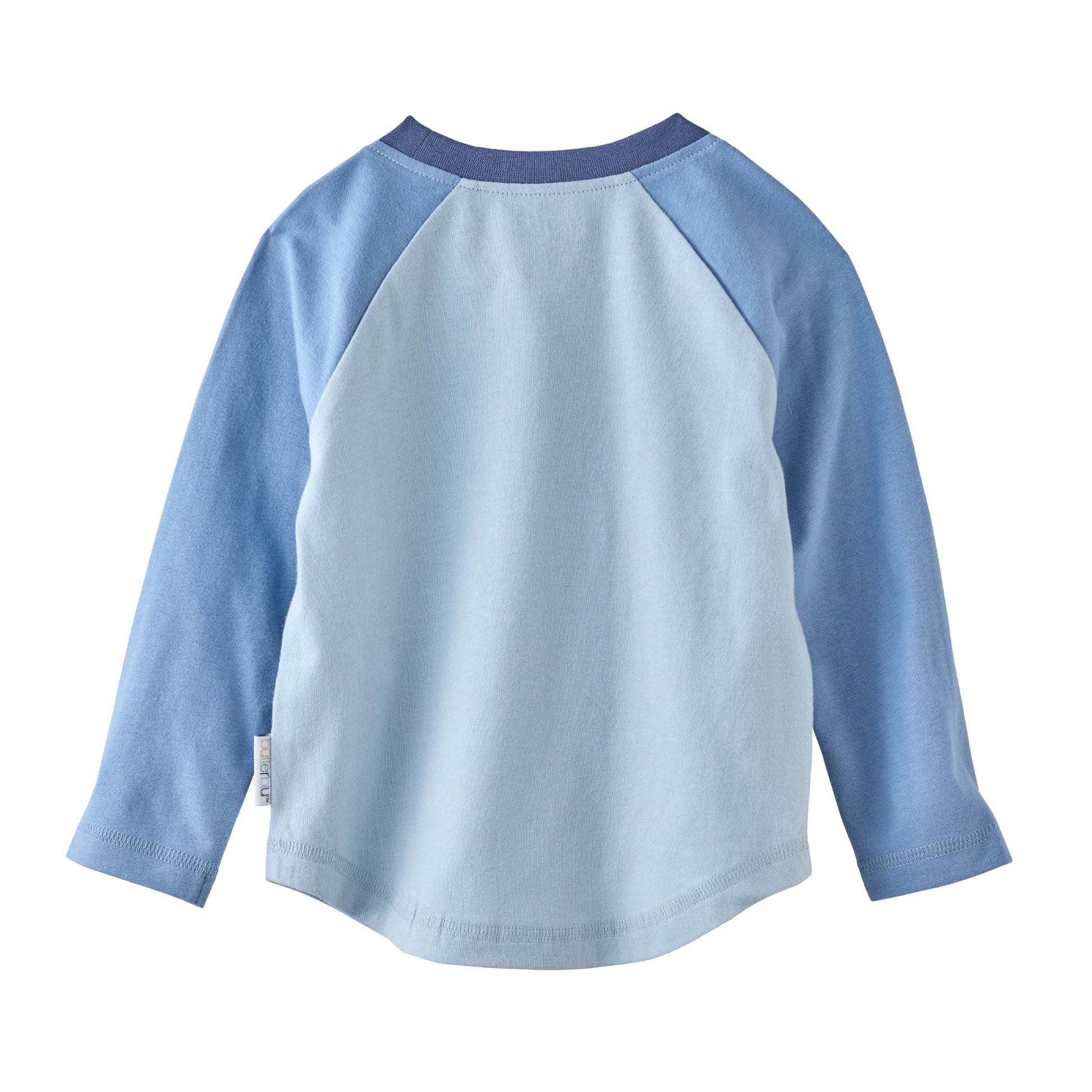 Backside of ROOKIE baseball tee