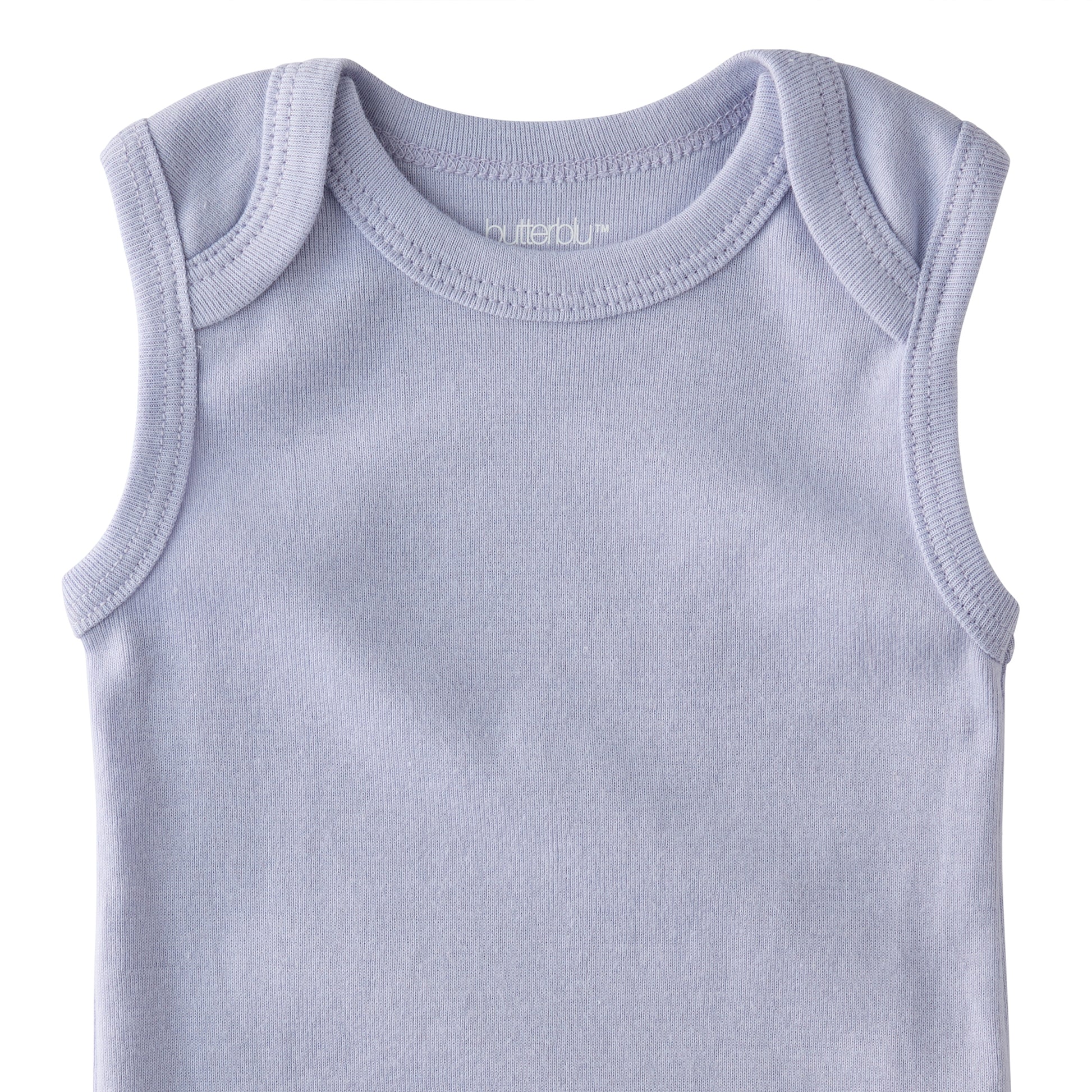 Baby in SAM Sleeveless bodysuit
