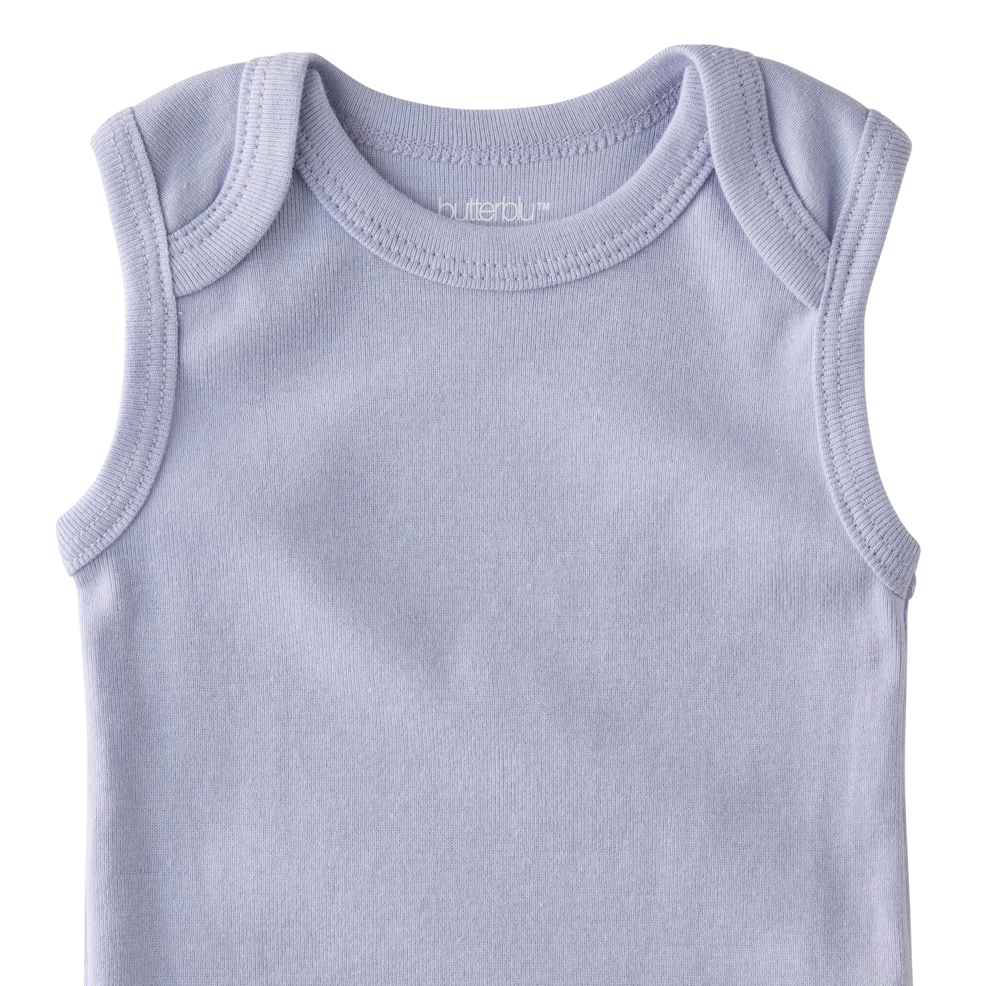 Baby in SAM Sleeveless bodysuit
