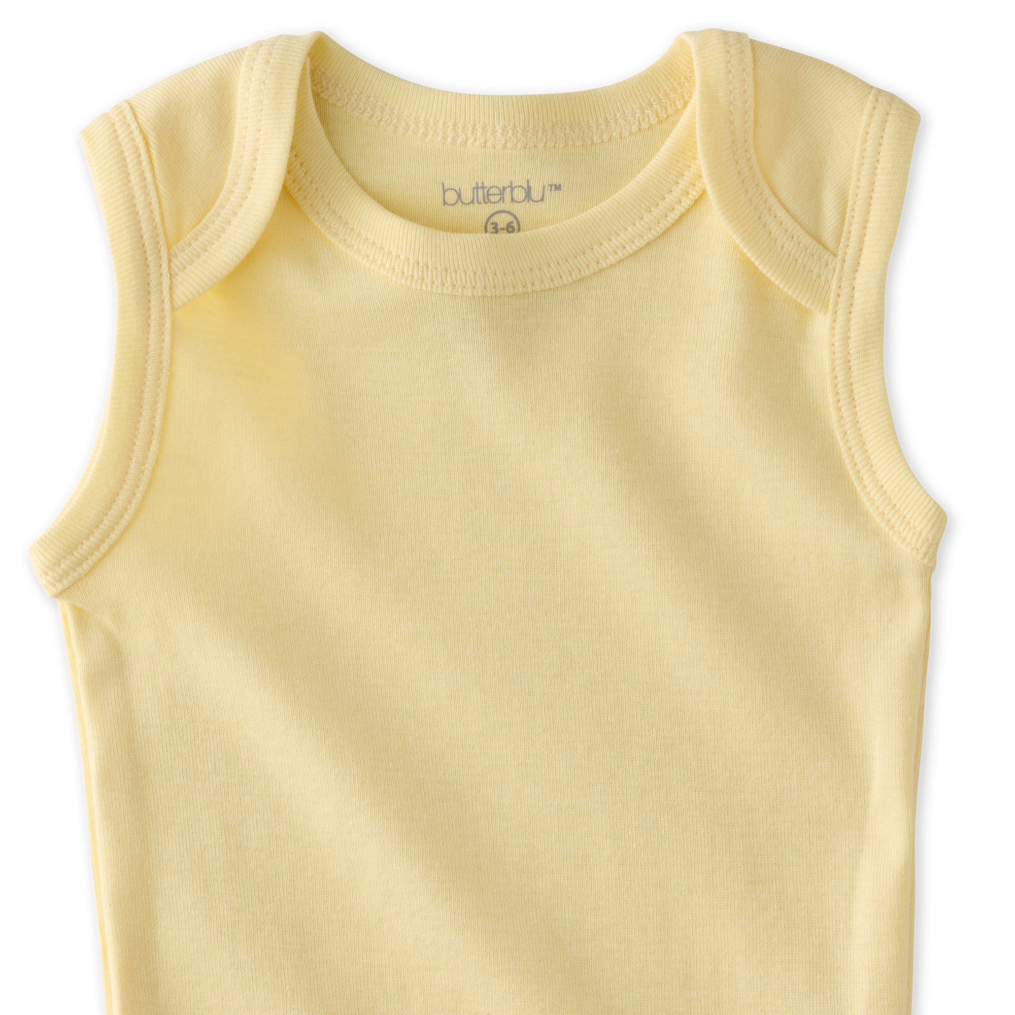 Baby in SAM Sleeveless bodysuit
