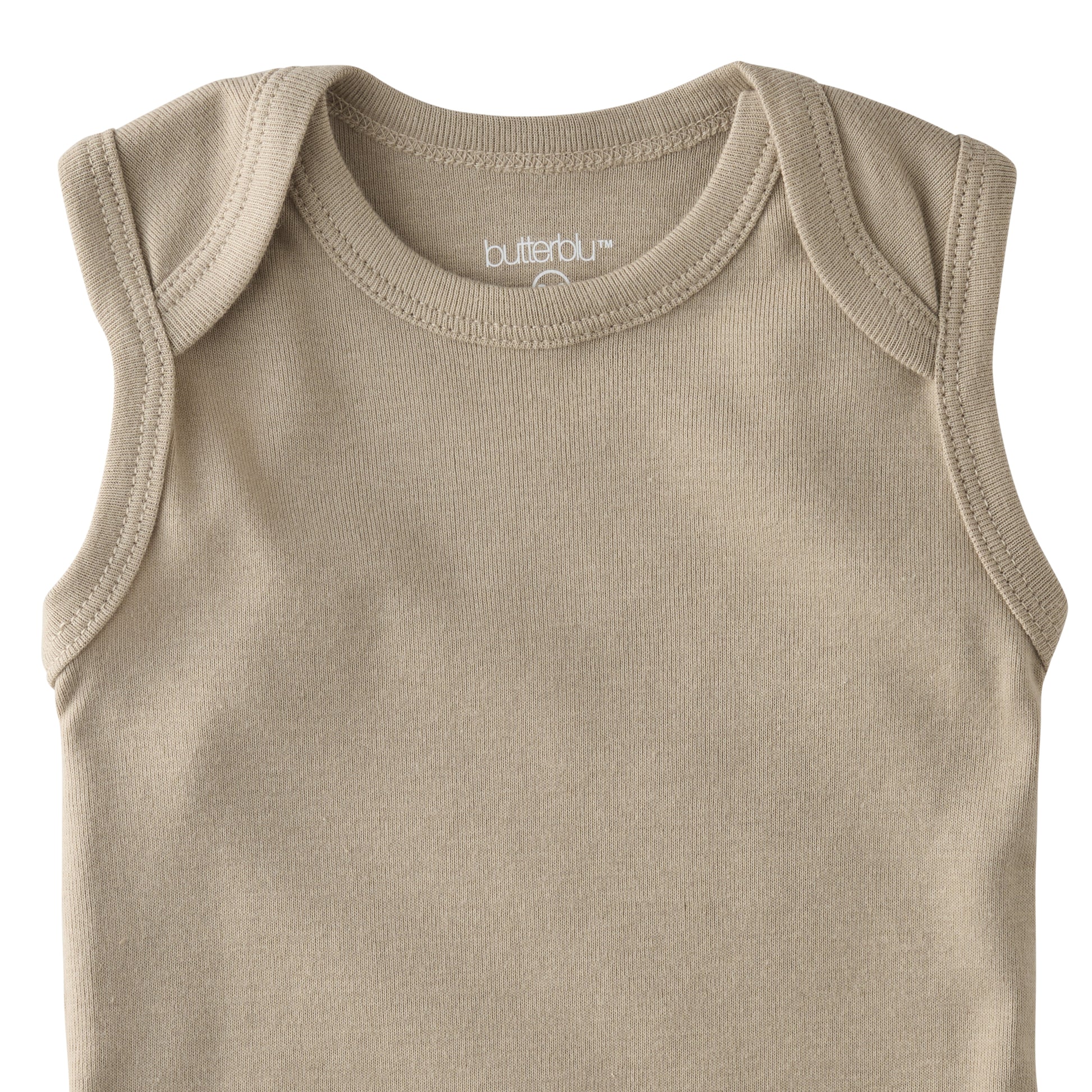 Baby in SAM Sleeveless bodysuit
