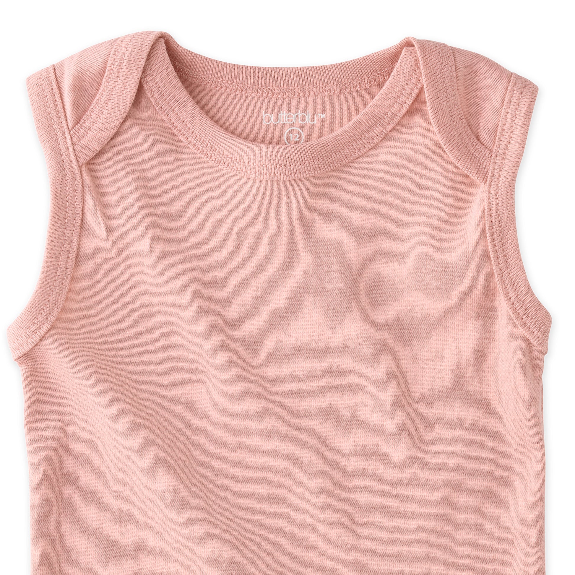 Baby in SAM Sleeveless bodysuit
