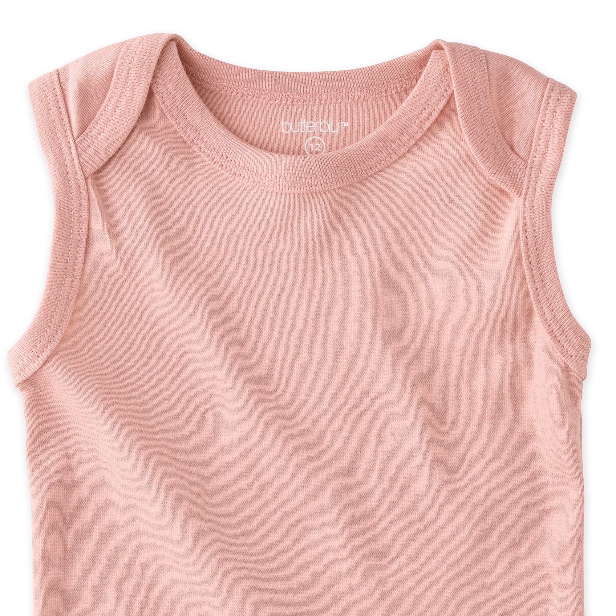 Baby in SAM Sleeveless bodysuit
