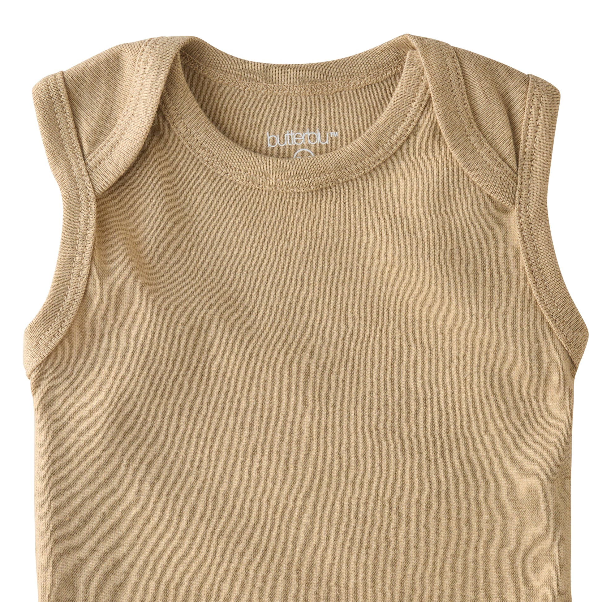 Baby in SAM Sleeveless bodysuit
