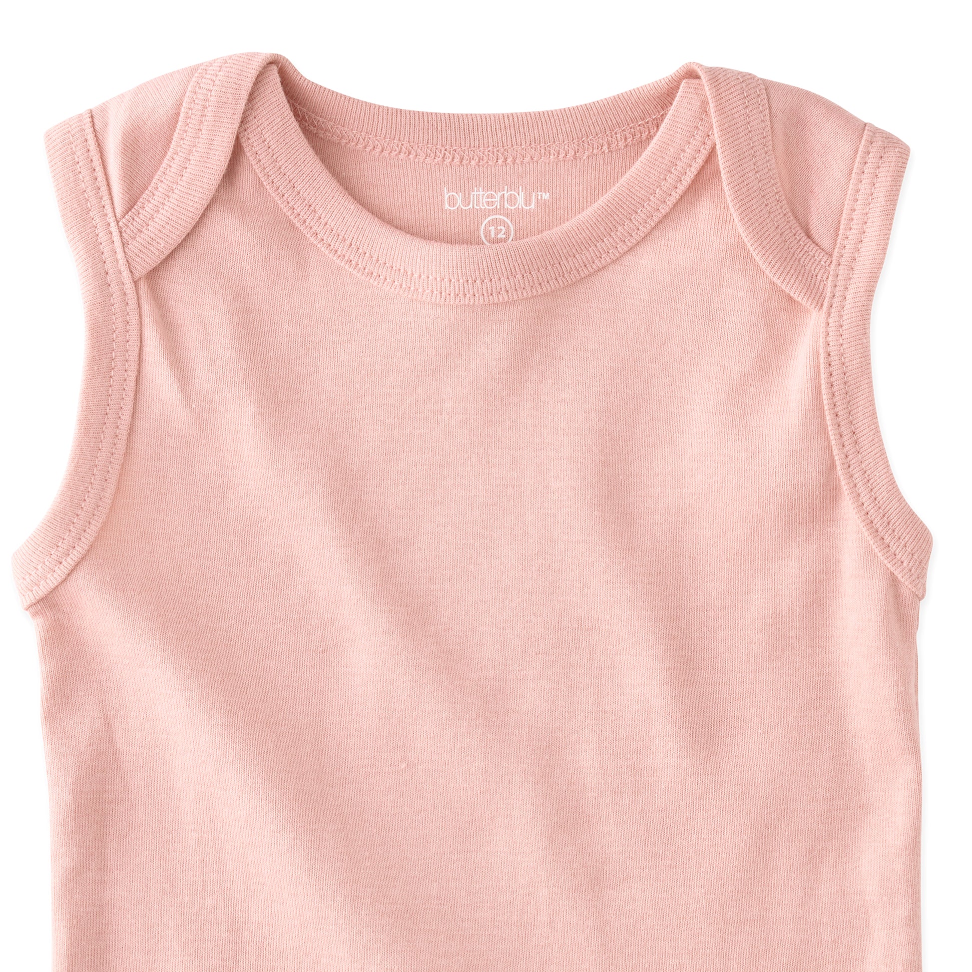 Baby in SAM Sleeveless bodysuit
