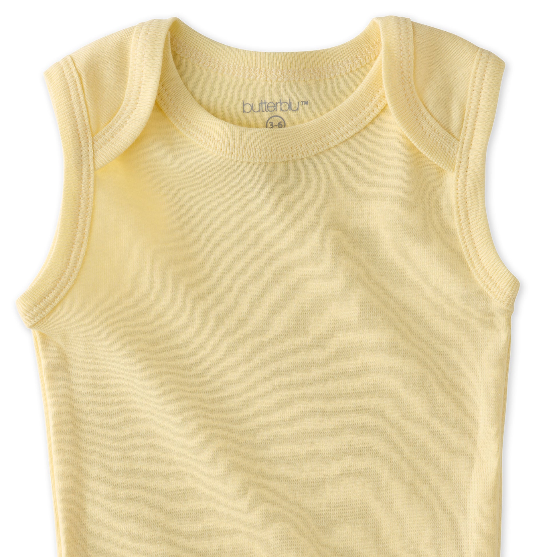 Baby in SAM Sleeveless bodysuit
