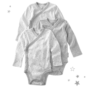 STERLING 3-Pack Side Snap Bodysuit