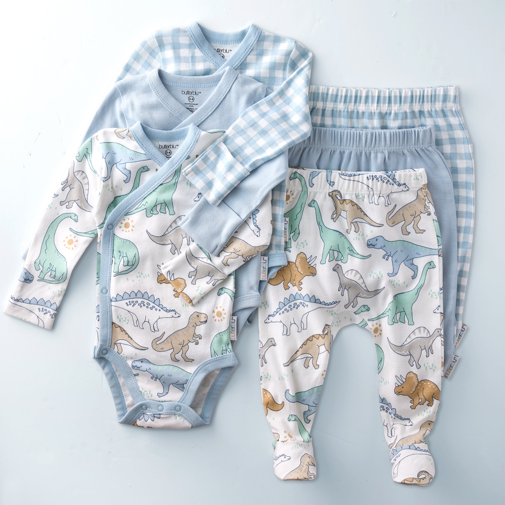 STERLING 3-Pack Side Snap Bodysuit