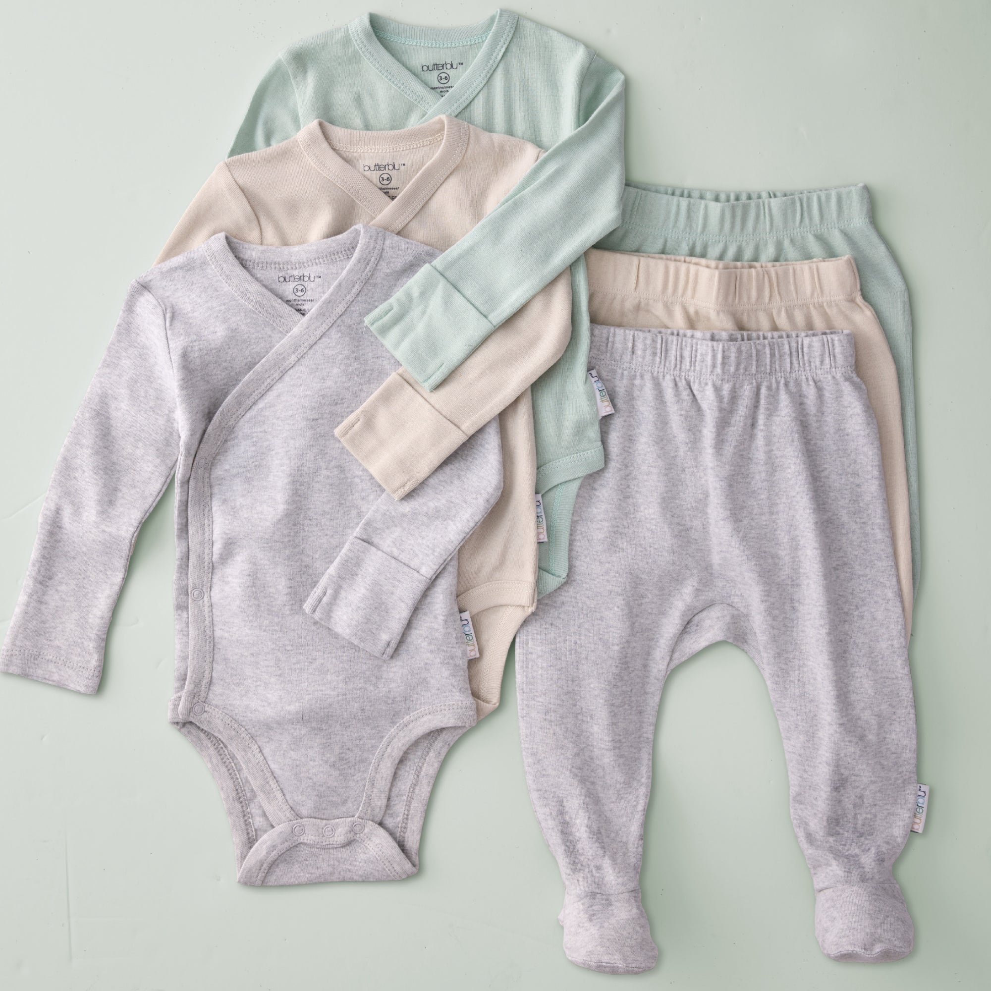 STERLING 3-Pack Side Snap Bodysuit