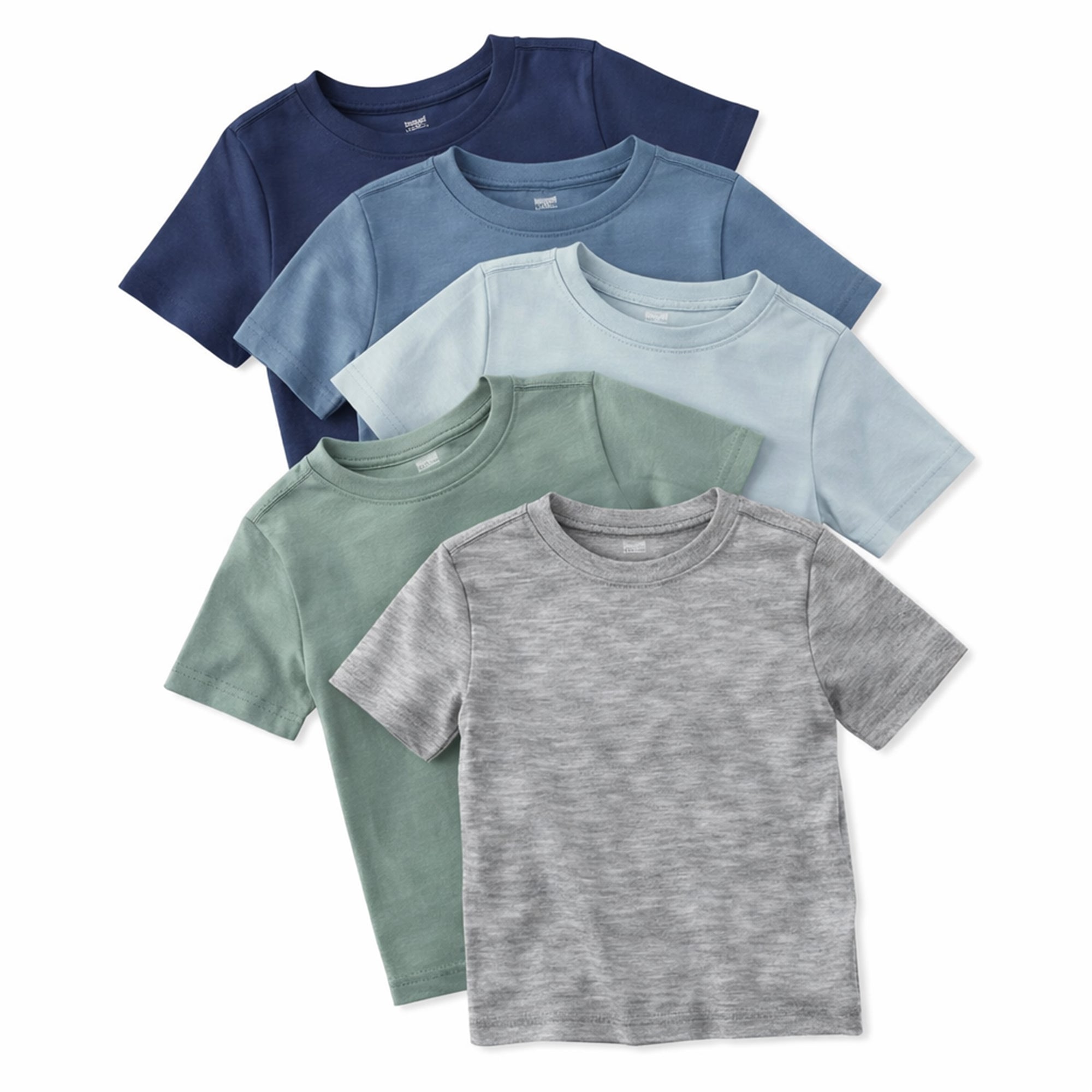Butterblu Taylor toddler short sleeve t-shirts in Mountain — GOTS-certified organic cotton toddler tees