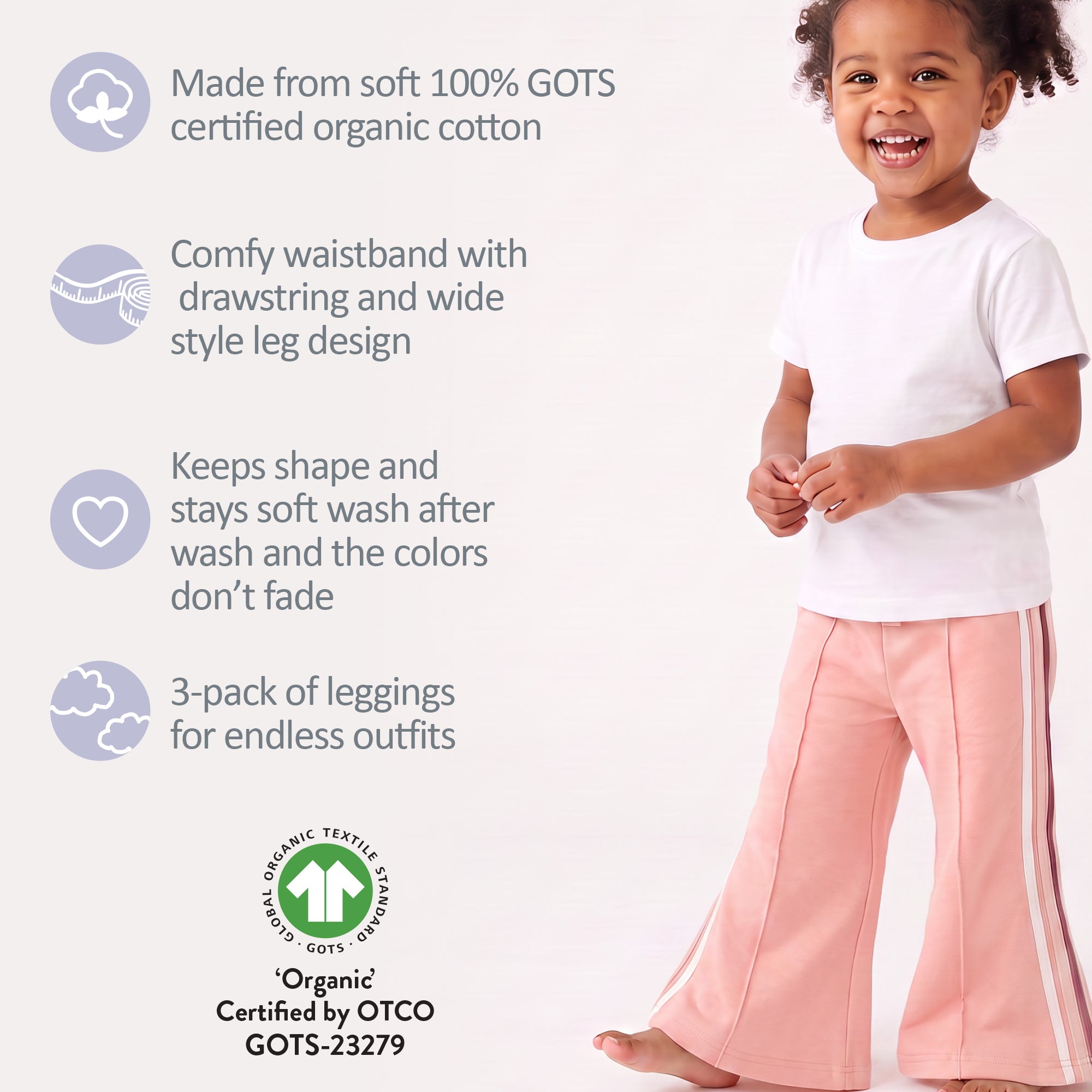 WILDER 3-Pack Wide Leg Sweatpants