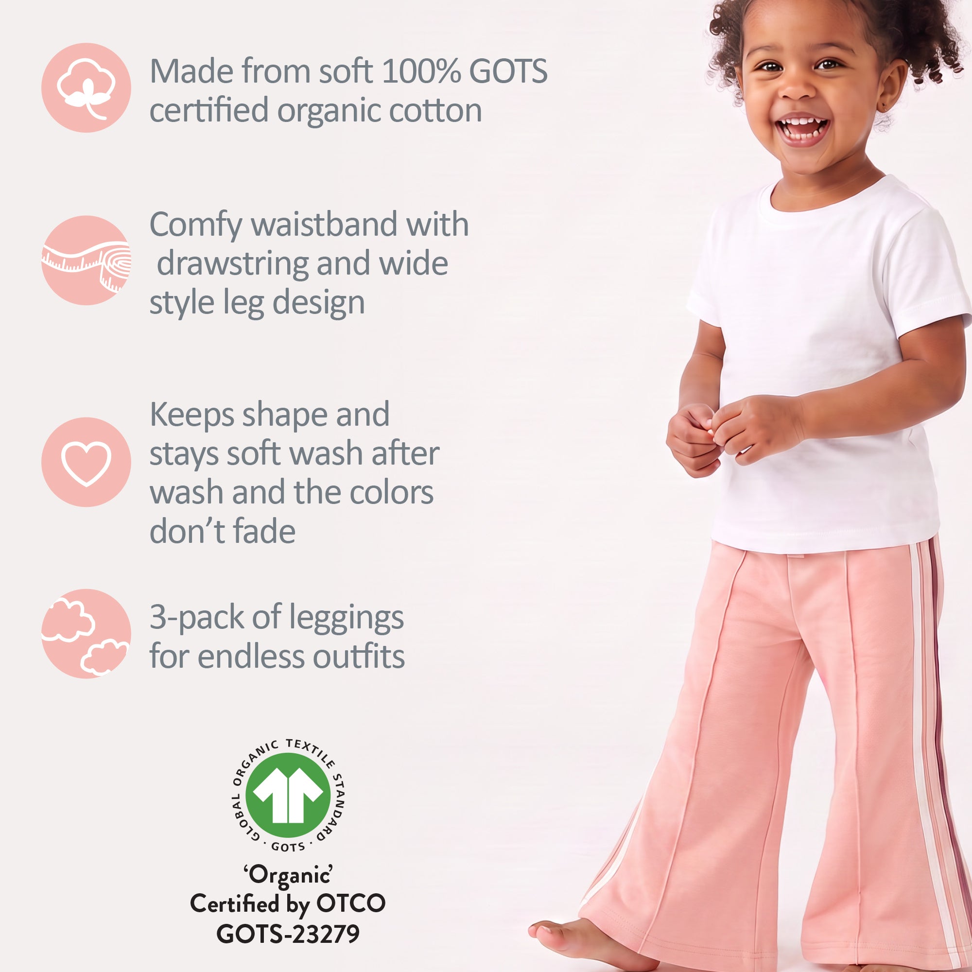 WILDER 3-Pack Wide Leg Sweatpants