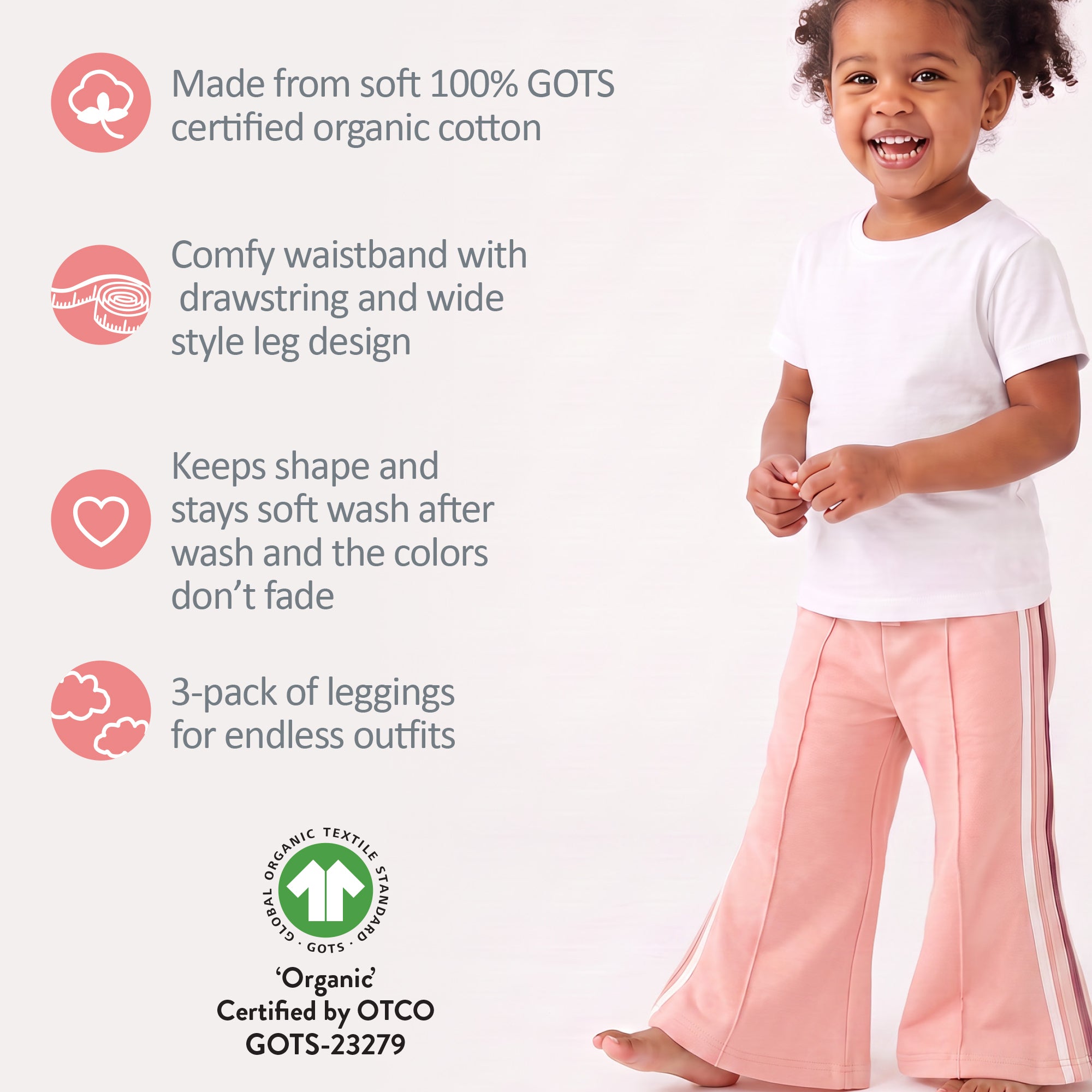 WILDER 3-Pack Wide Leg Sweatpants