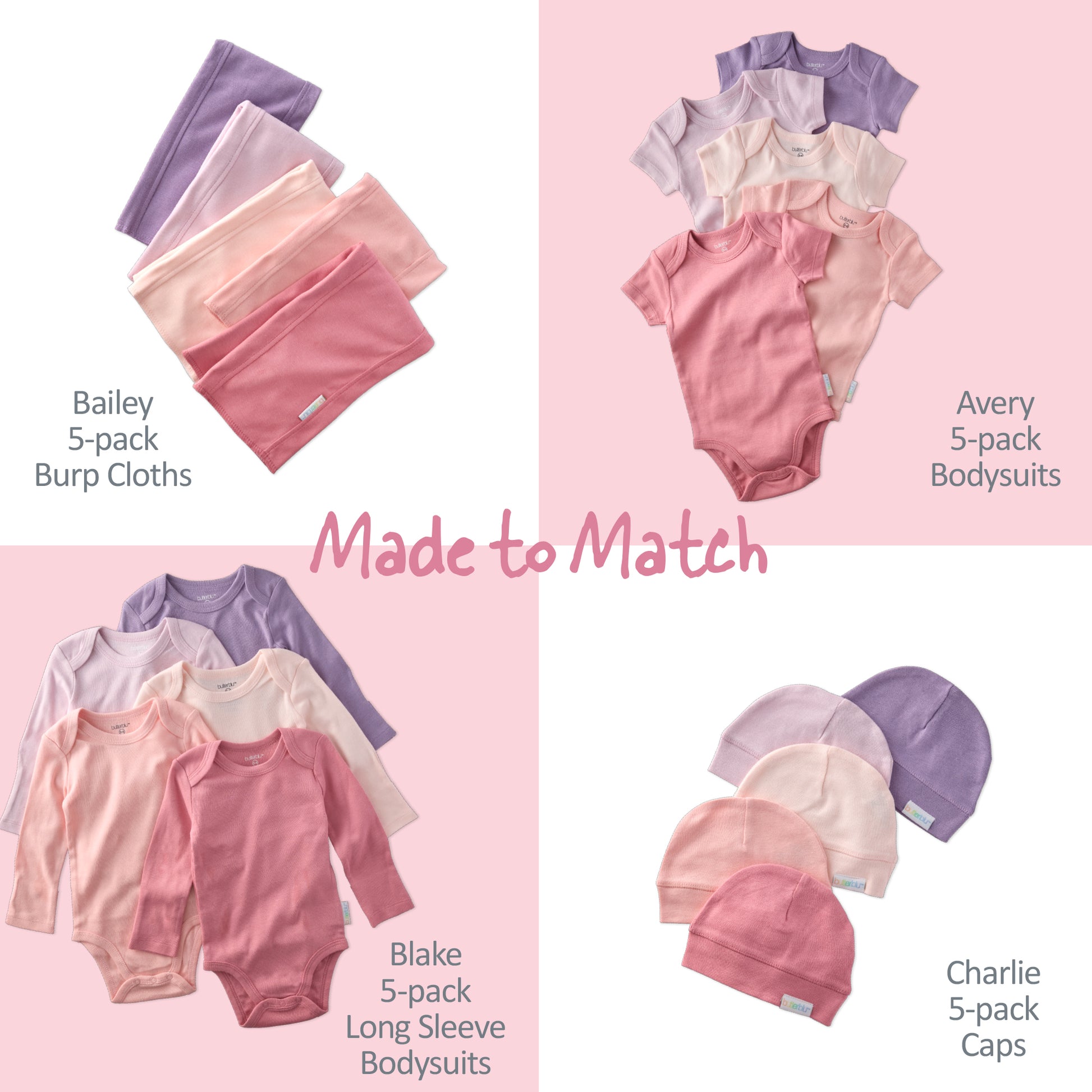 Made to Match Collage in Pink