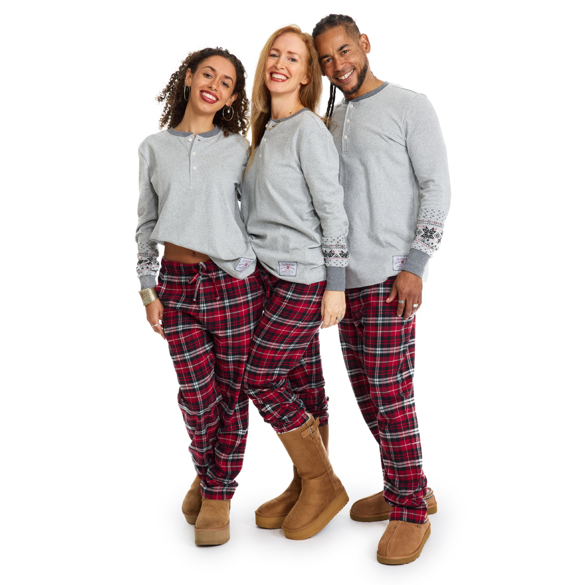 FAIR ISLE + FLANNEL Matching Family Christmas Pajamas