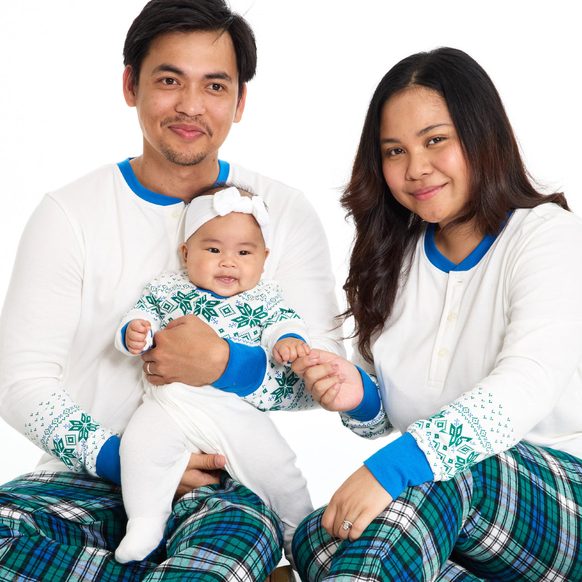 FAIR ISLE + FLANNEL Matching Family Christmas Pajamas