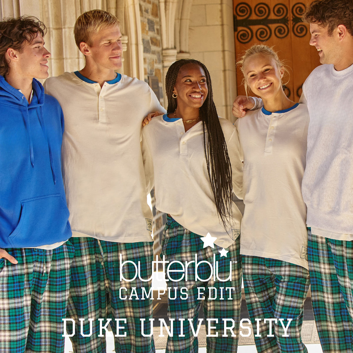 butterblu FAIR ISLE + FLANNEL Matching Family Christmas Pajamas in Gordon Green Fair Isle Flannel – detail photo 7