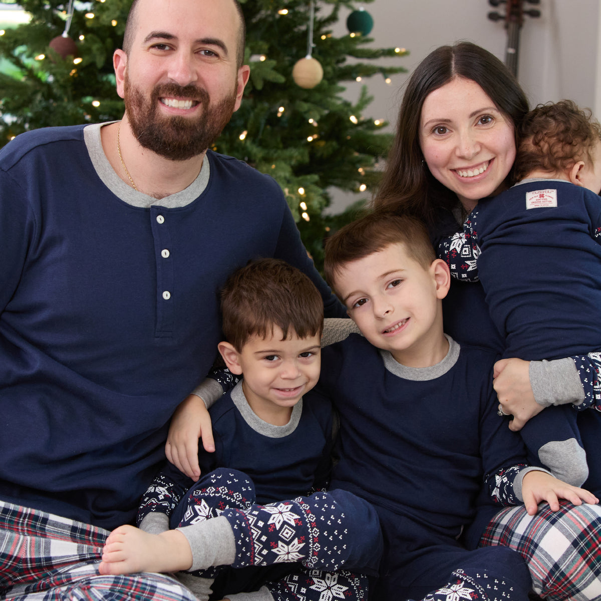 FAIR ISLE + FLANNEL Matching Family Christmas Pajamas