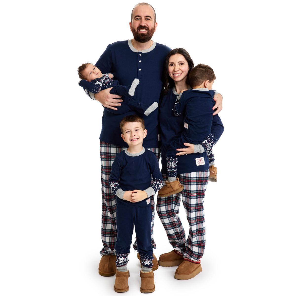 FAIR ISLE + FLANNEL Matching Family Christmas Pajamas