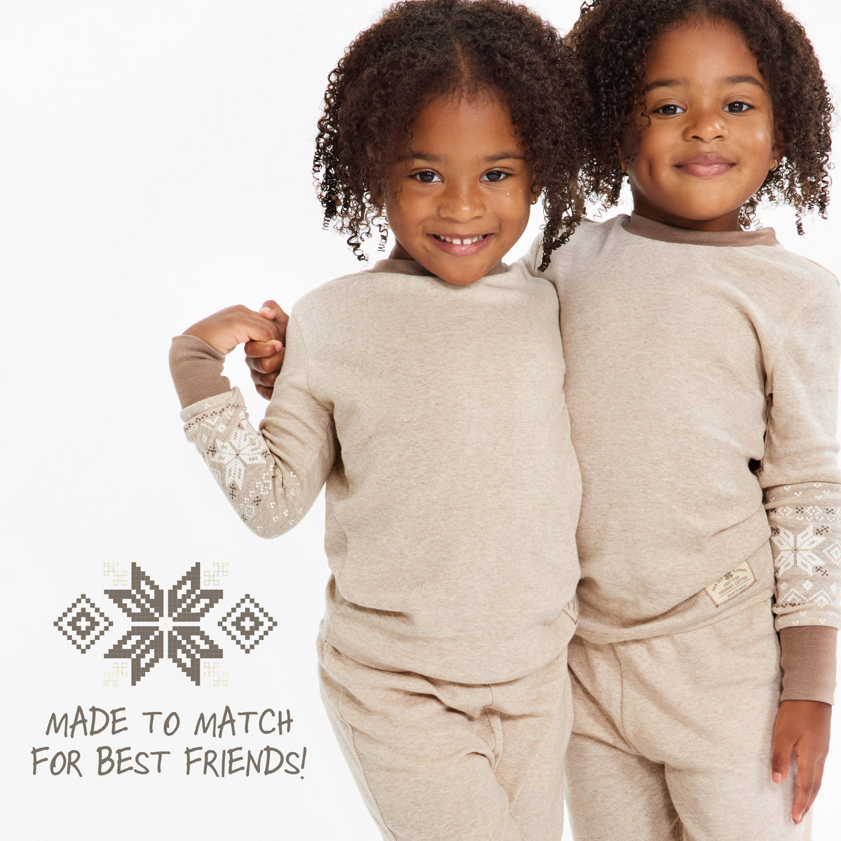 FAIR ISLE + FLANNEL Matching Family Christmas Pajamas