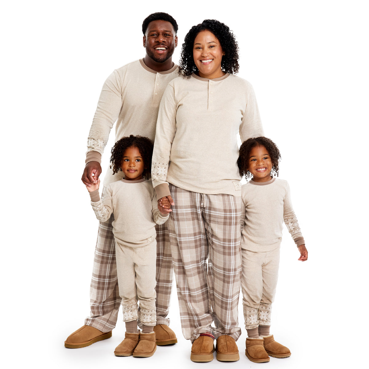 FAIR ISLE + FLANNEL Matching Family Christmas Pajamas