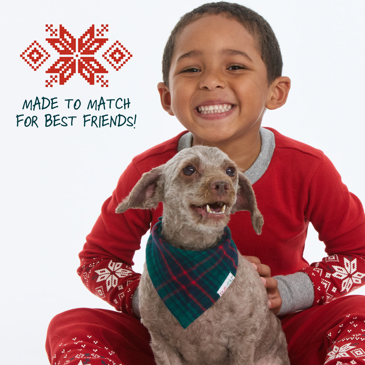 FAIR ISLE + FLANNEL Matching Family Christmas Pajamas