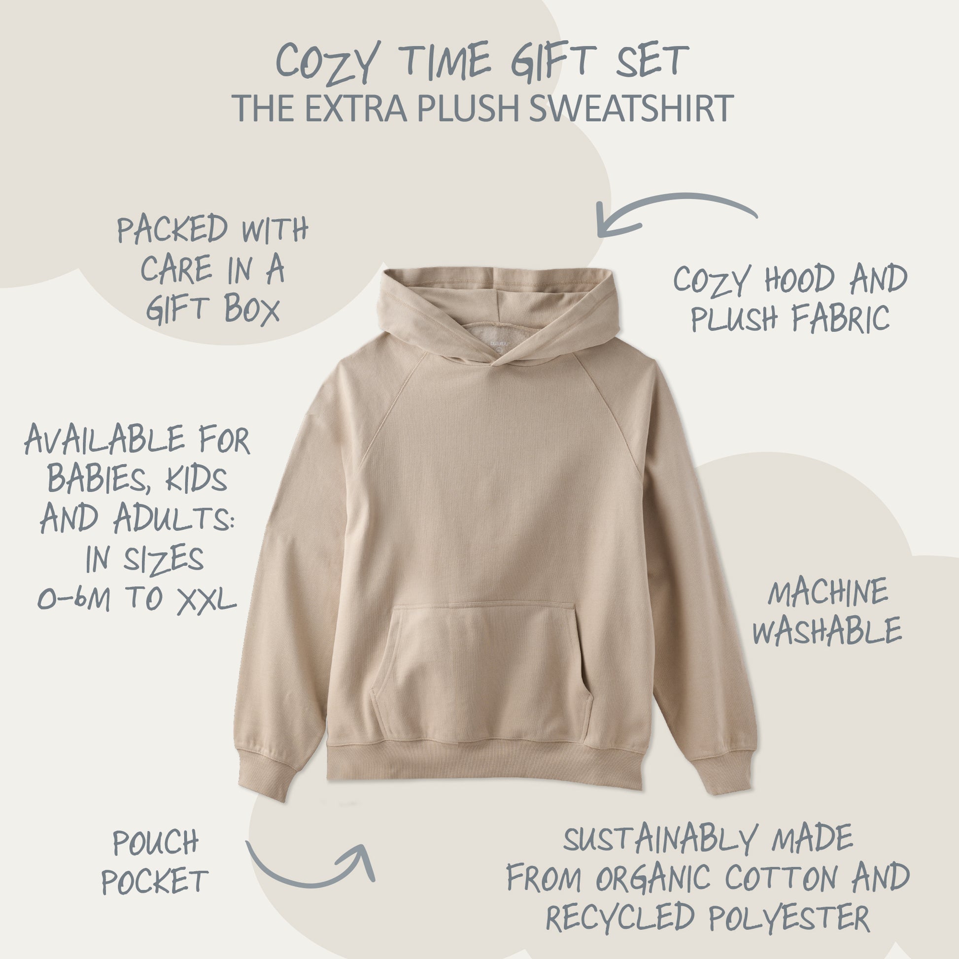 COZY TIME Sweatshirt Gift Set for Father's Day by Butterblu