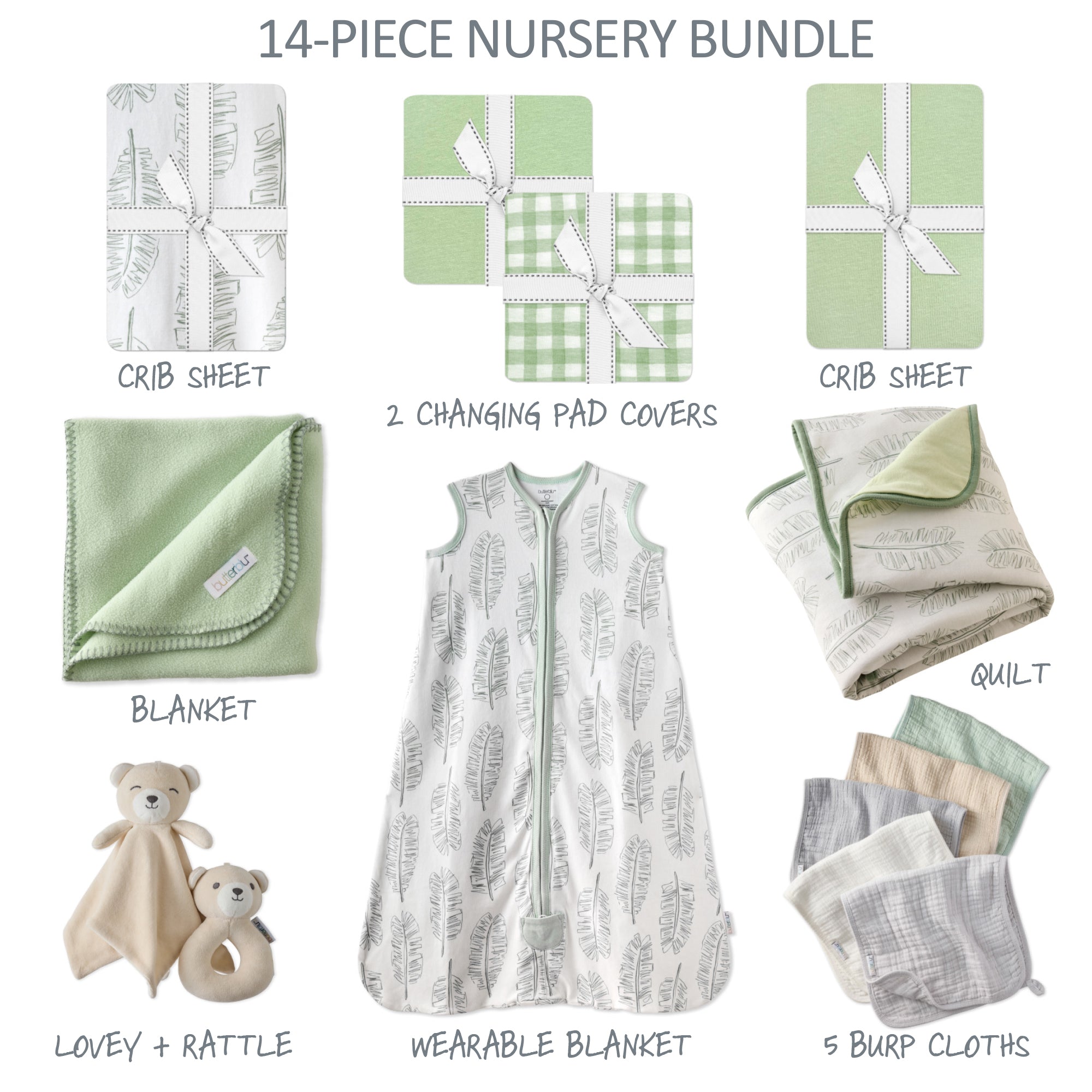 14-Piece Nursery Bundle