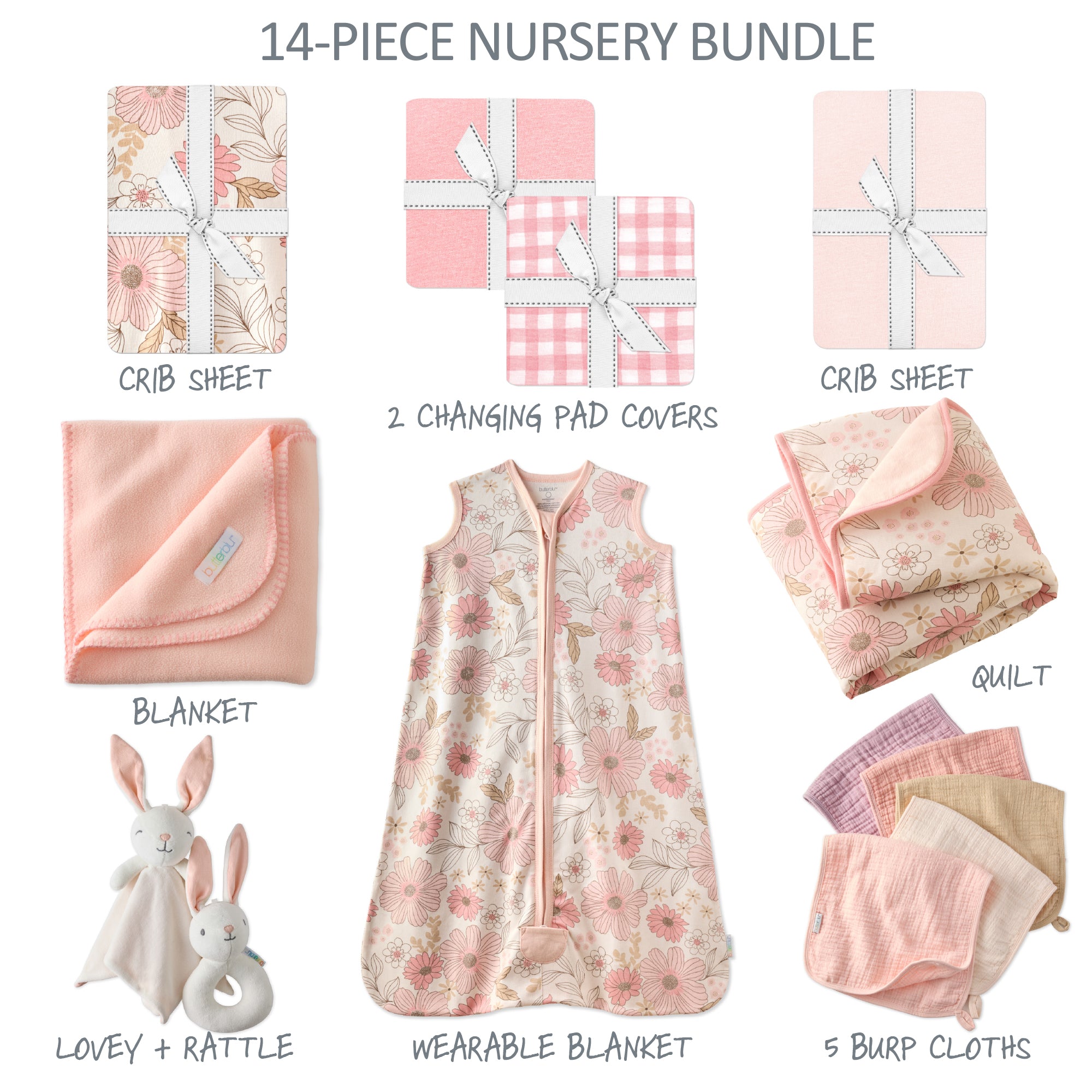 14-Piece Nursery Bundle