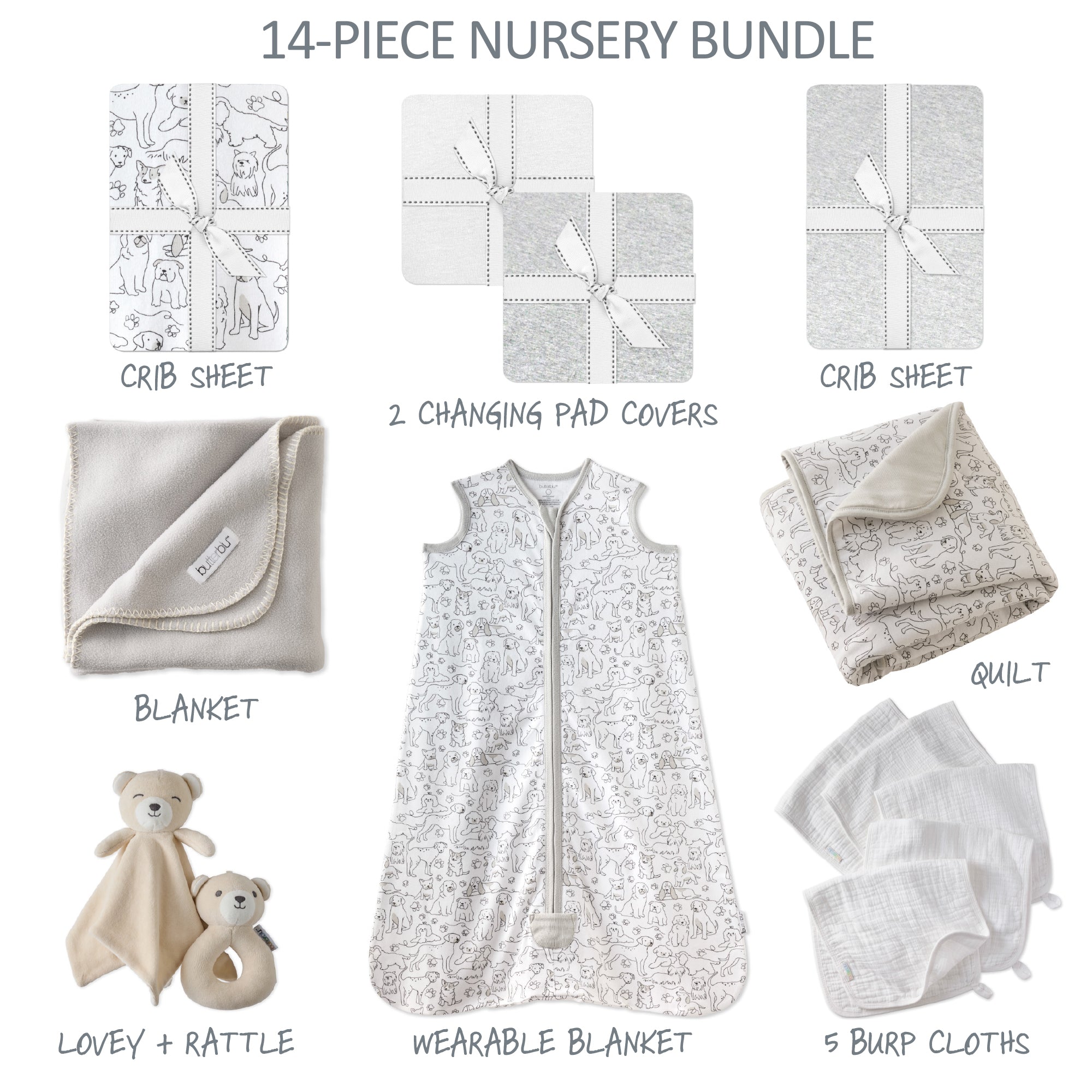 14-Piece Nursery Bundle