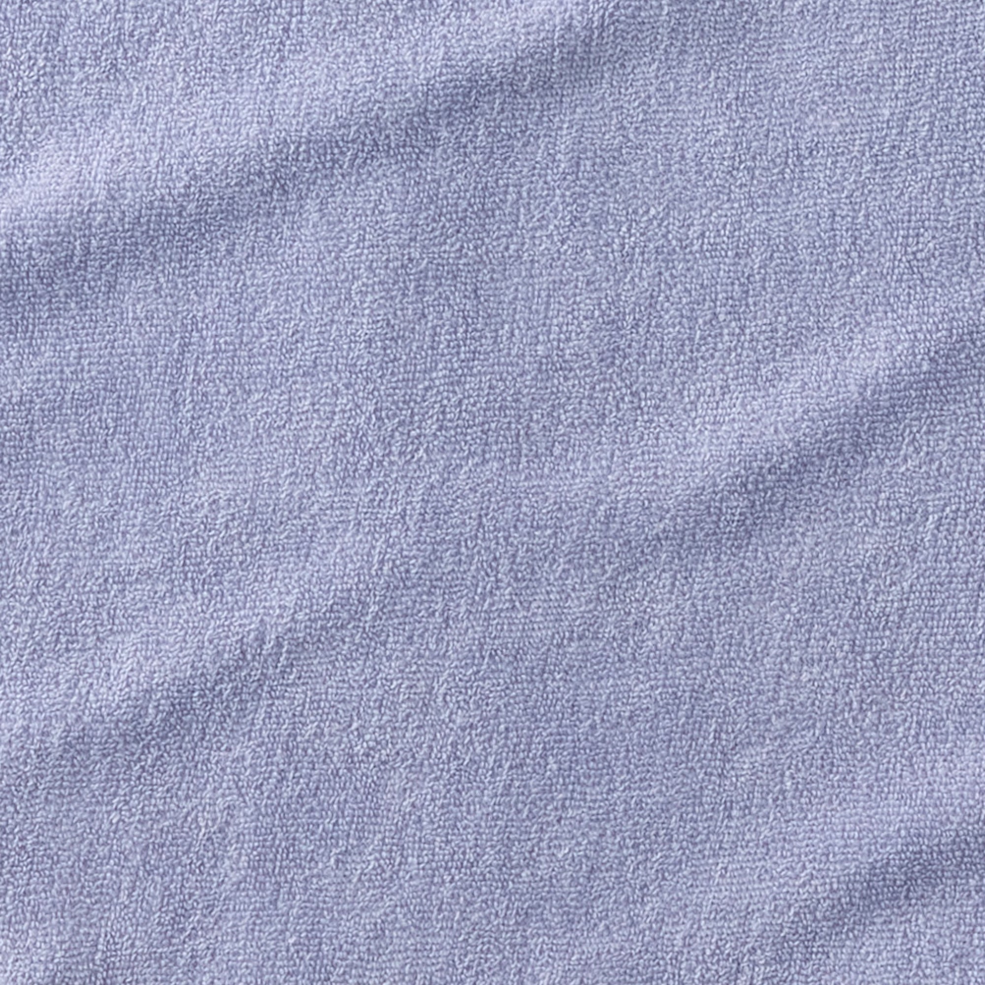 Close-up of textured blue fabric