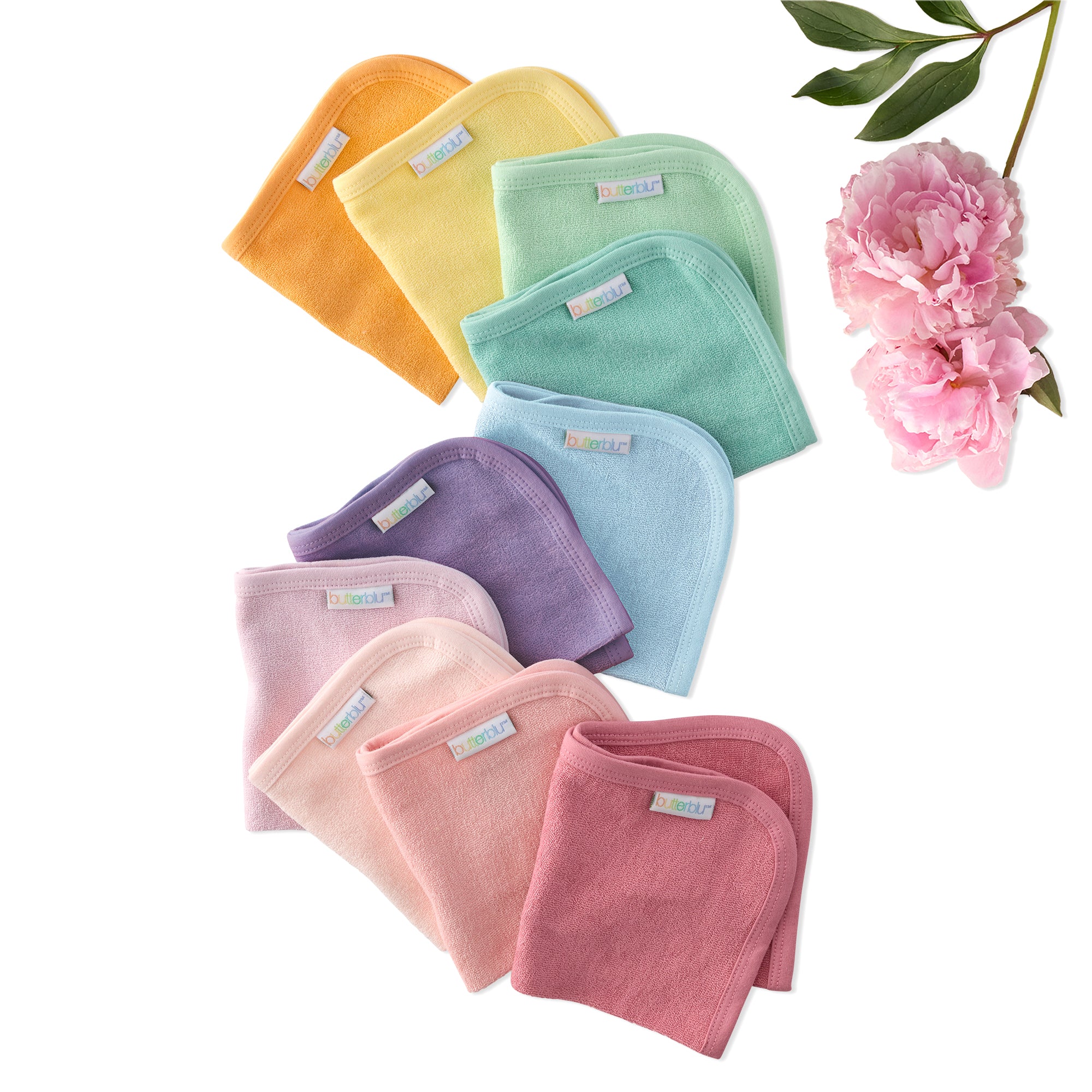 RIVER 10-Pack Washcloths