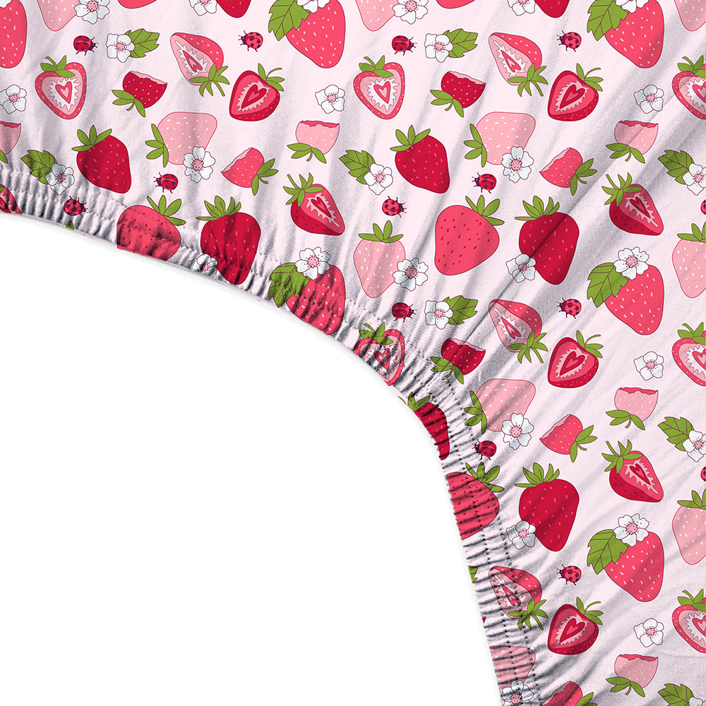 FRANKIE 2-Pack Fitted Crib Sheet