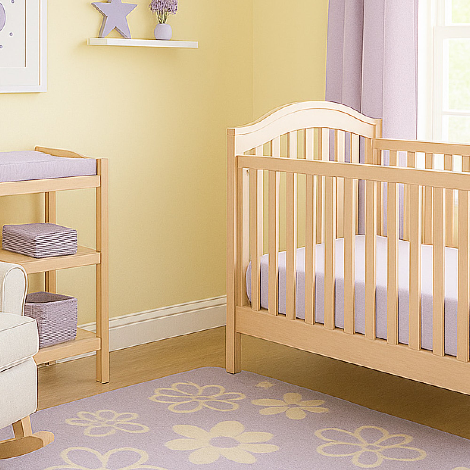 FRANKIE Fitted Crib Sheet